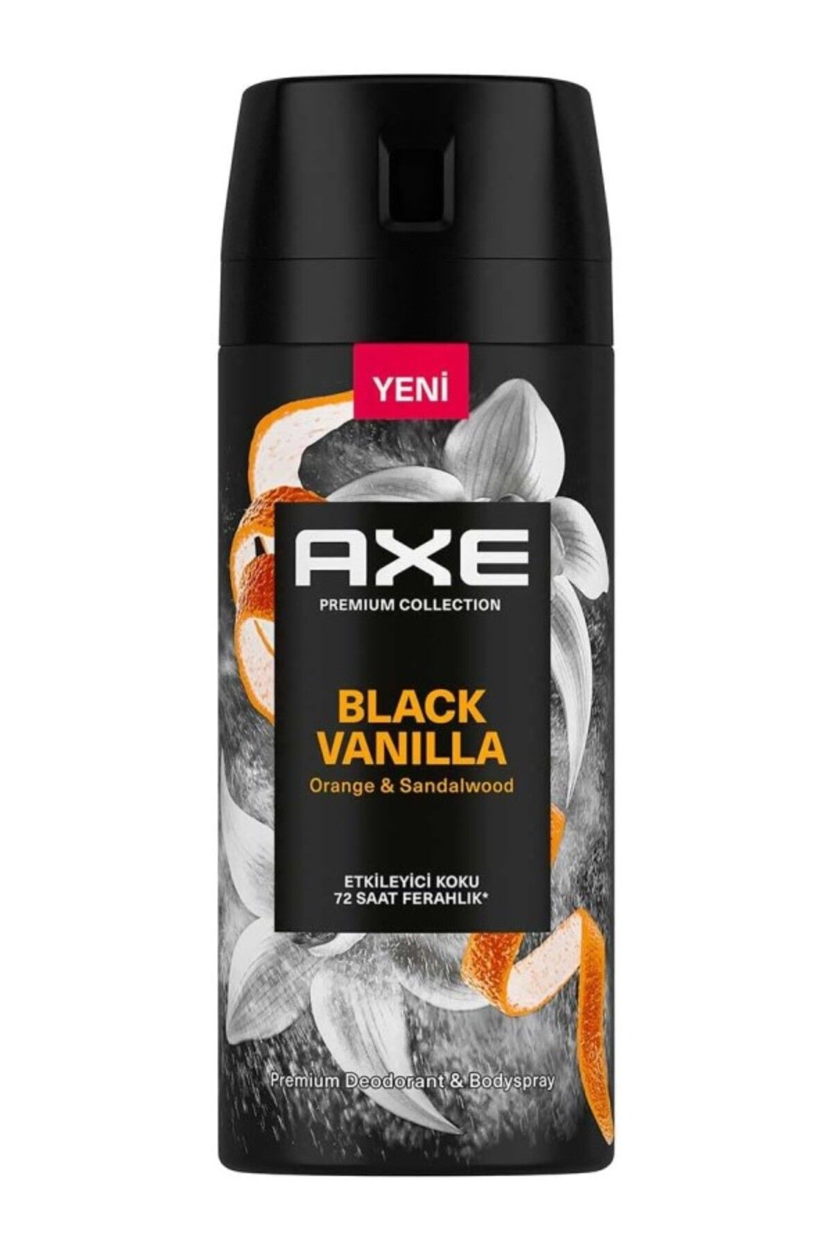 ShopZum Premium Collection Erkek Sprey Deodorant Black Vanilla 150 Ml