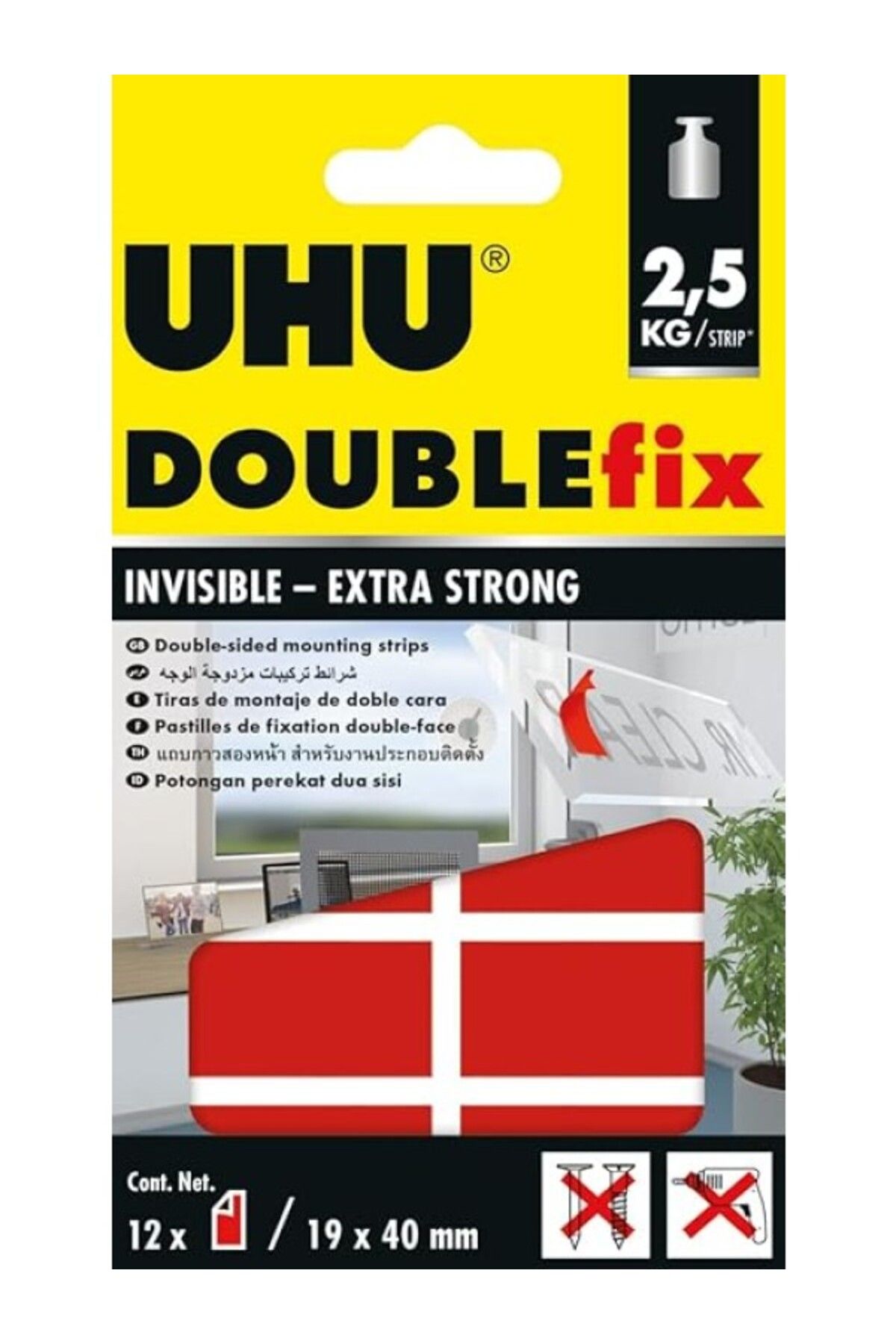ShopZum Uhu Doublefıx Seffaf Guclu Montaj Serıdı