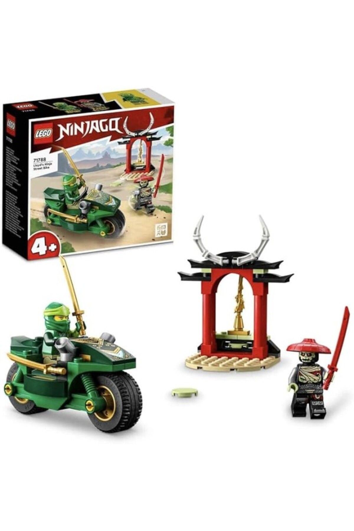 ShopZum Lego® Ninjago® Lloyd’Un Ninja Sokak Motosikleti 71788-4 Yaş Ve Üzeri Çocuklar Motosiklet İçeren