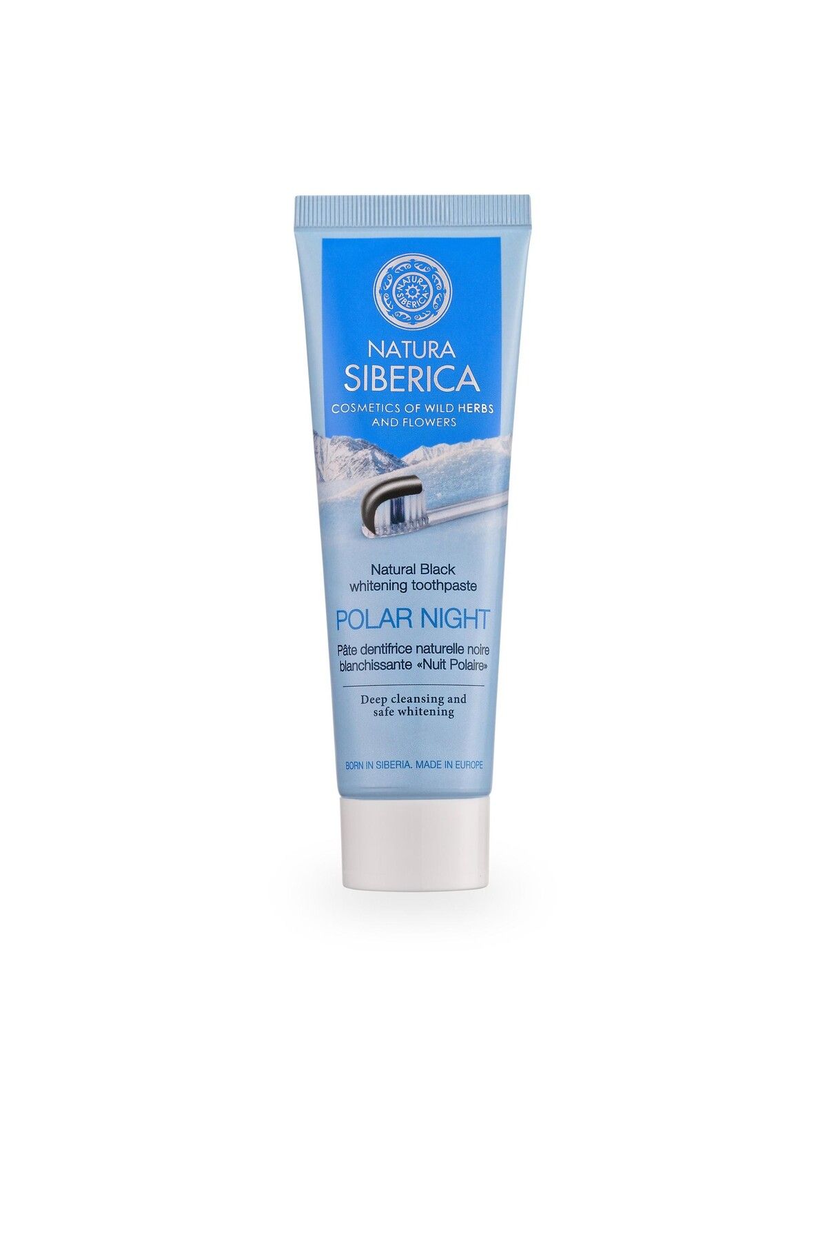 Natura Siberica Natural Black Whitening Toothpaste Polar Night, 100 g