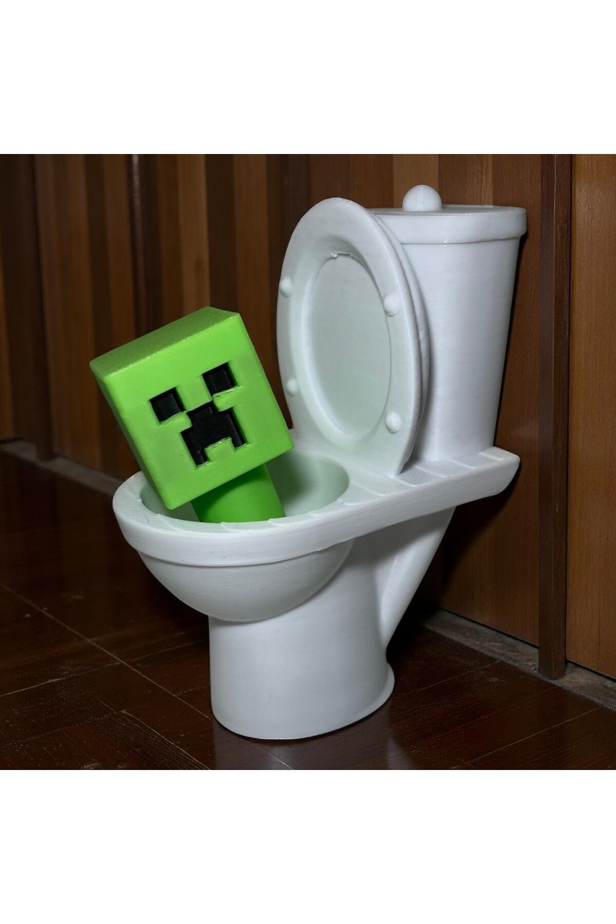 poptoons Creeper Skibidi Toilet Figürü – 9cm Eğlenceli Tasarım