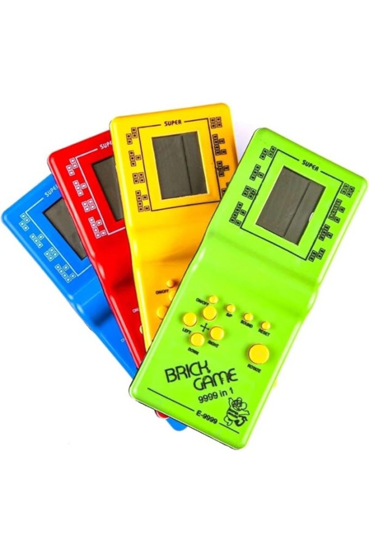 ShopZum Busstier Nostaljik Tetris El Atarisi Pilli Taşınabilir Retro Oyun Konsolu Unutulmayan Atari Oyunu