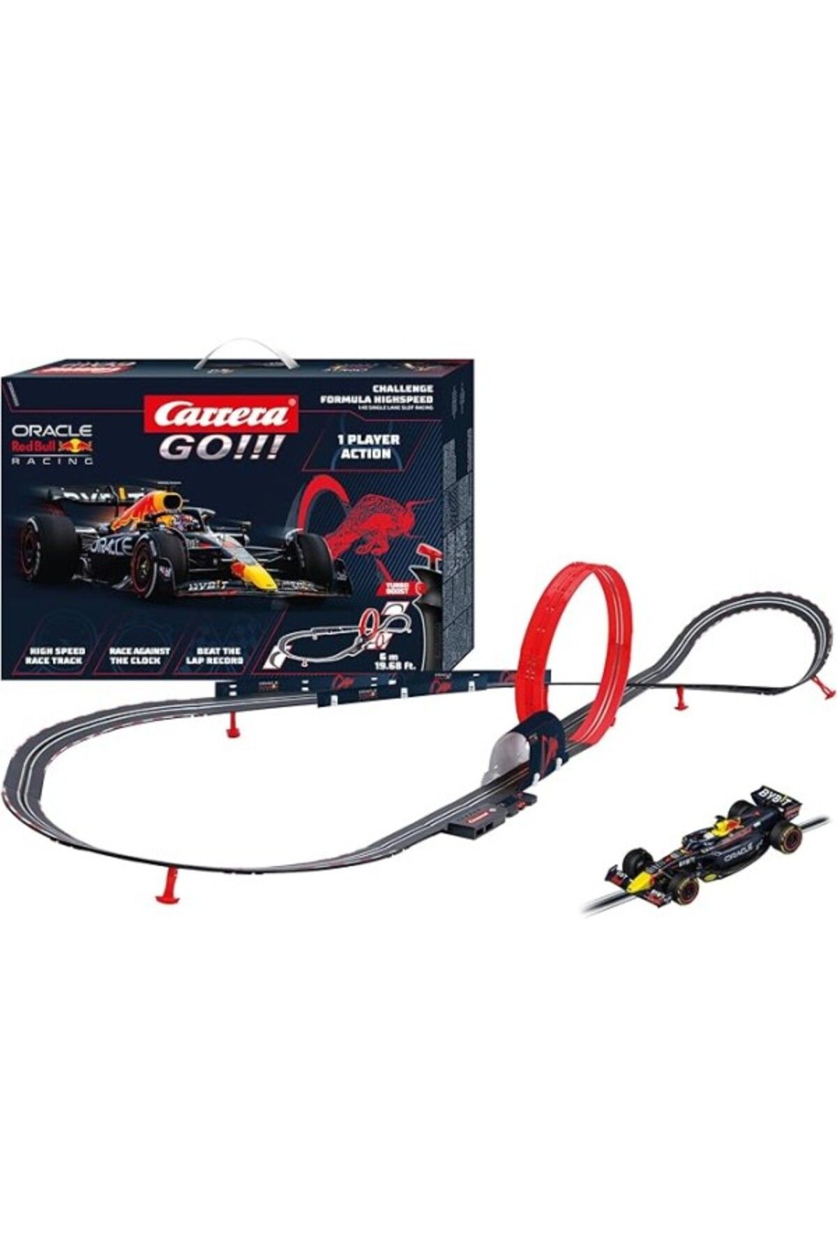 ShopZum Carrera Go Challenge - Formula High Speed Tek Kişilik Yarış Pisti