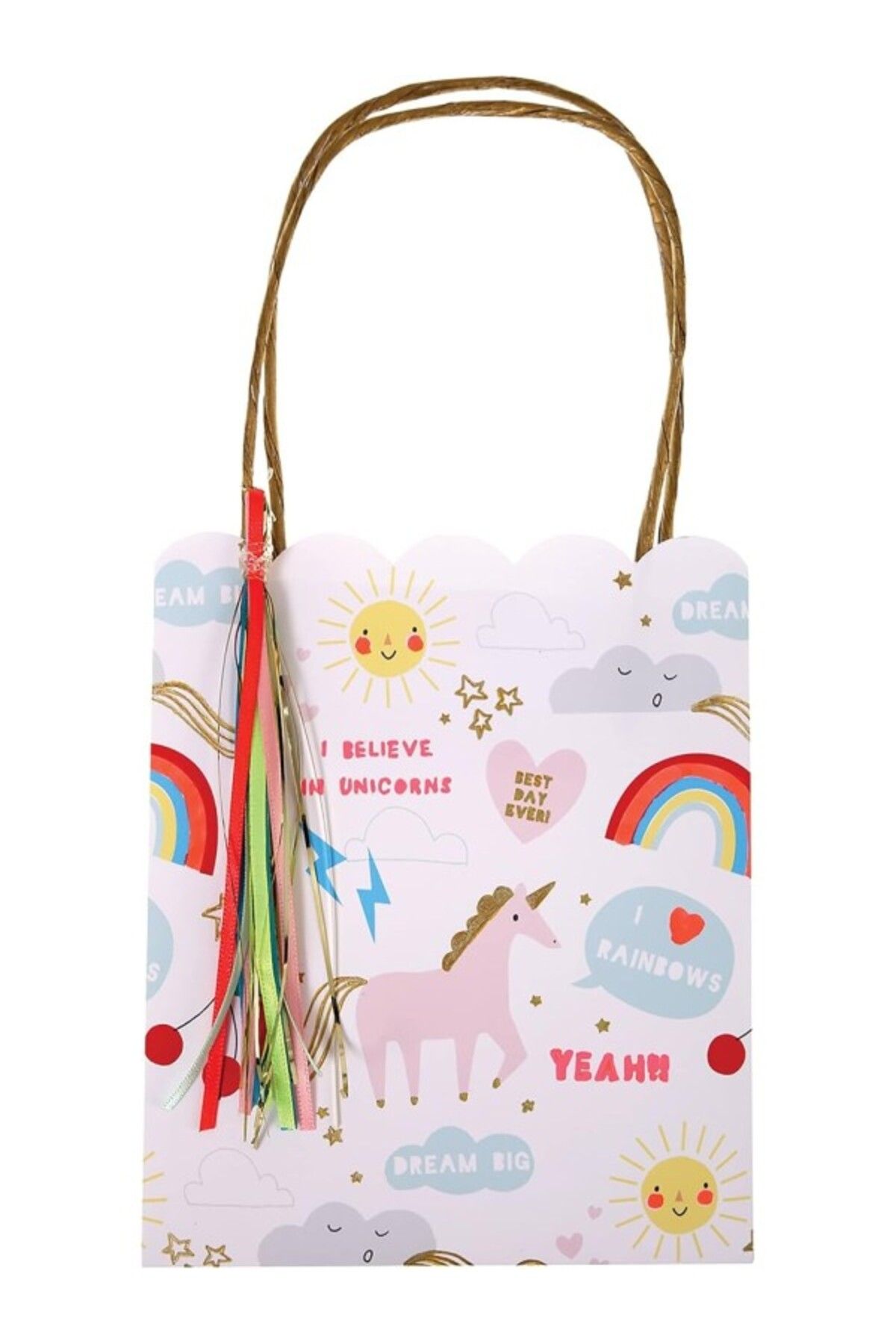 ShopZum Meri Meri I Believe In Unicorns Party Bags Unicorn Parti Çantaları