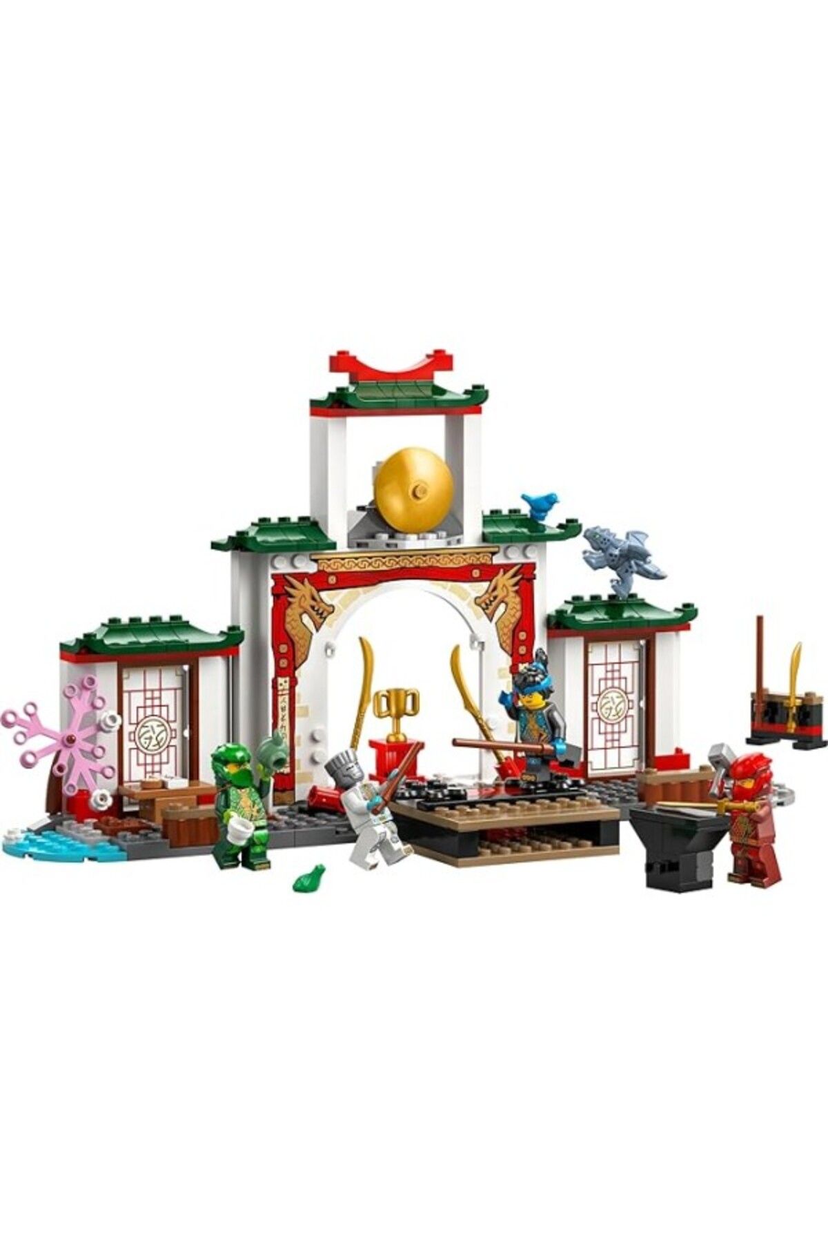 ShopZum Ninjago Ninja Spinjitzu Tapınağı 71831-4 Yaş Ve Üzeri Çocuklar 4 Minifigürle Ejderha
