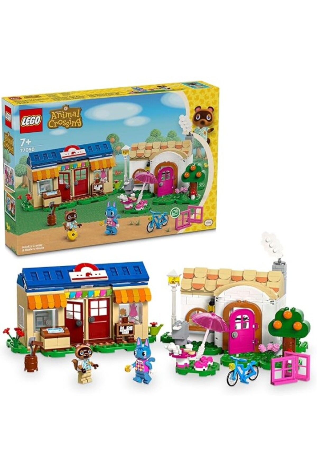 ShopZum Lego Animal Crossing Nook’S Cranny Ve Rosie Evi 77050 – 7 Yaş Ve Üzeri Kız Ve Erkek Çocukları Için