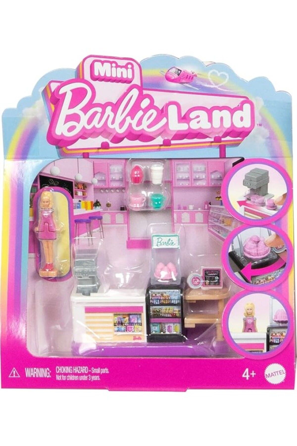 ShopZum Mini Barbieland Bebek Ve Oyun Seti Jcr29 - Fırın Jcr31