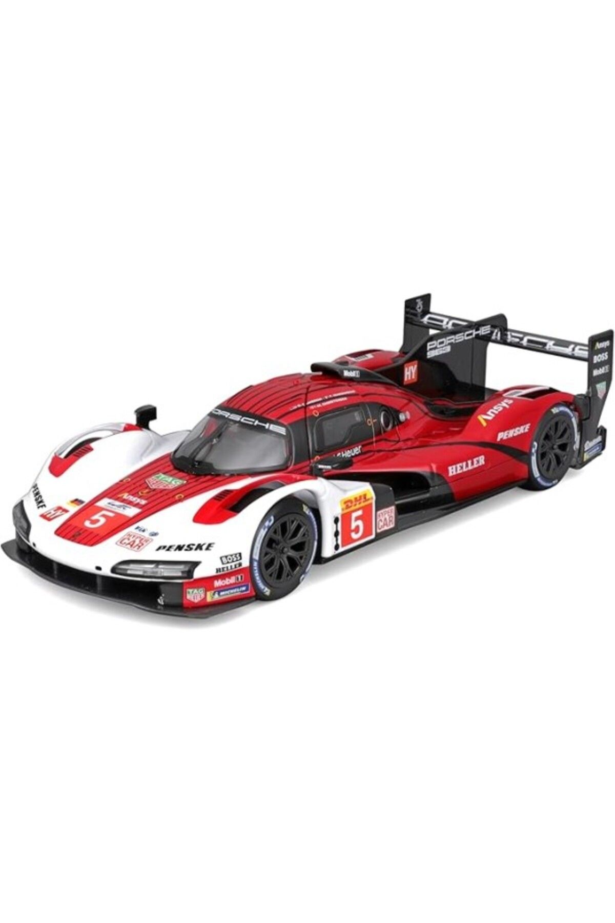 ShopZum Bburago Porsche 963 – Yenilik 2024: Metal Racing'ı Keşfedin, Detaylı Iç Mekan, Açılabilir