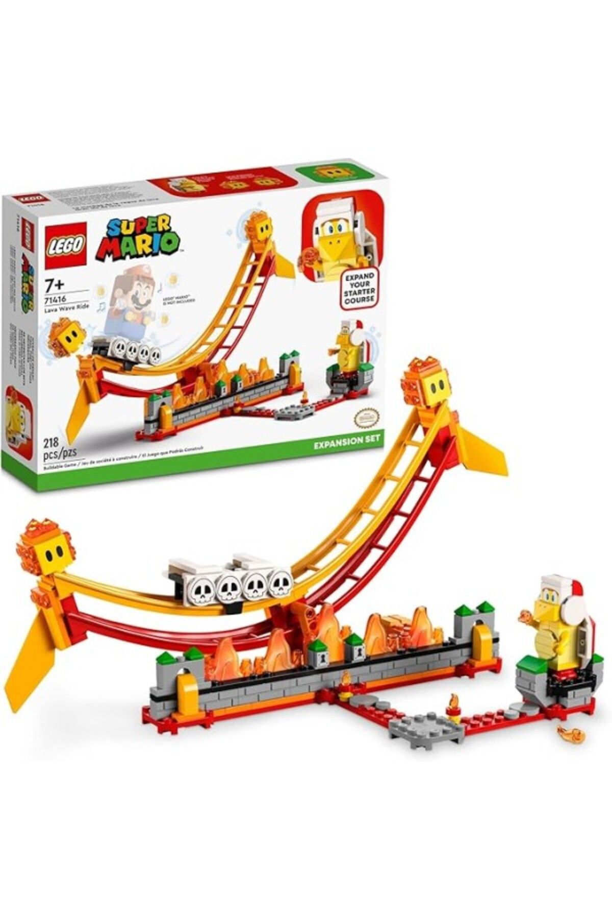 ShopZum Lego® Super Mario™ Dalgası Ek Macera Seti 71416-7 Yaş Ve Üzeri Çocuklar Koleksiyonluk