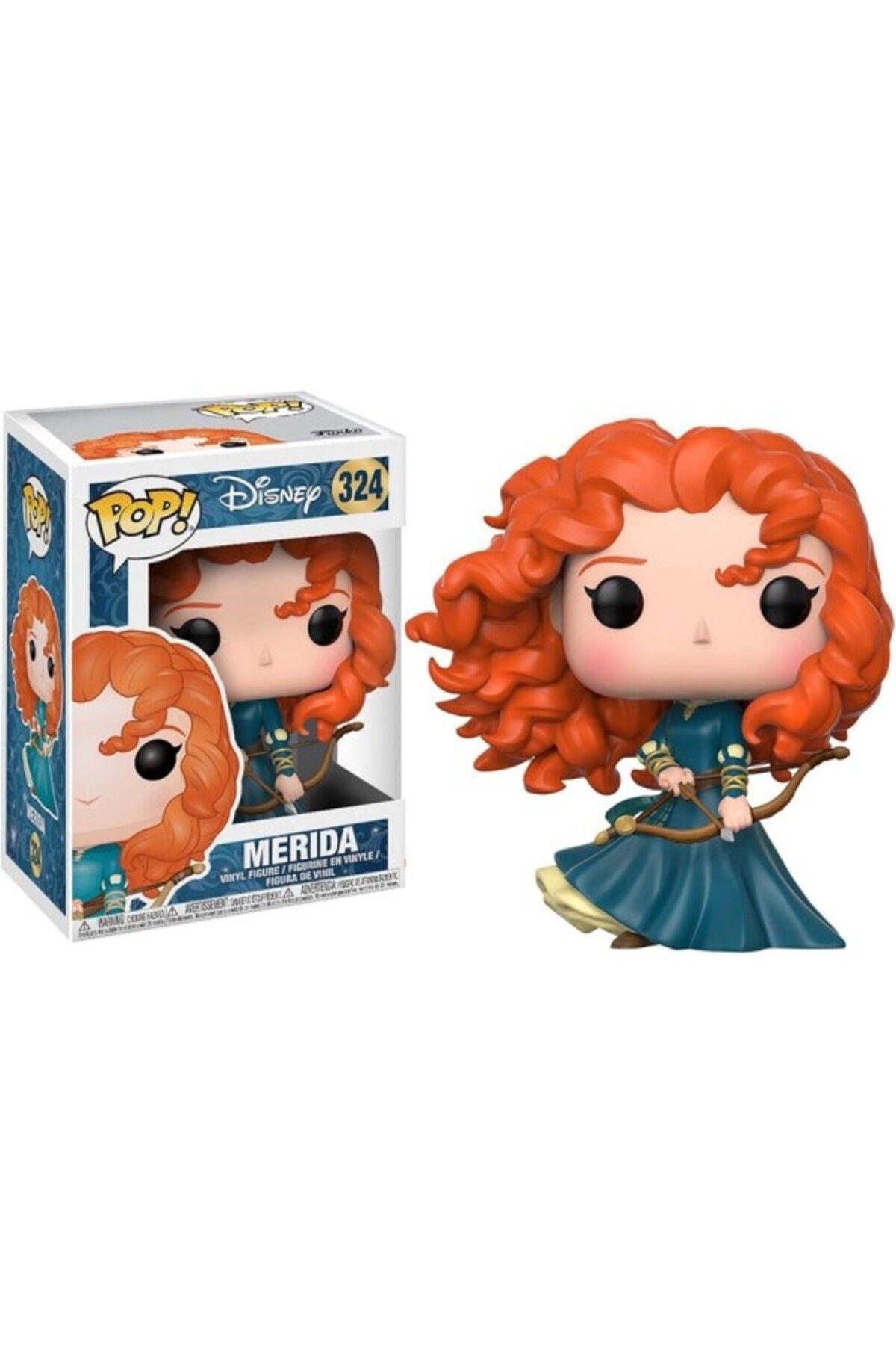 ShopZum Pop Disney: Merida Koleksiyon Vinil Figür, Turuncu"