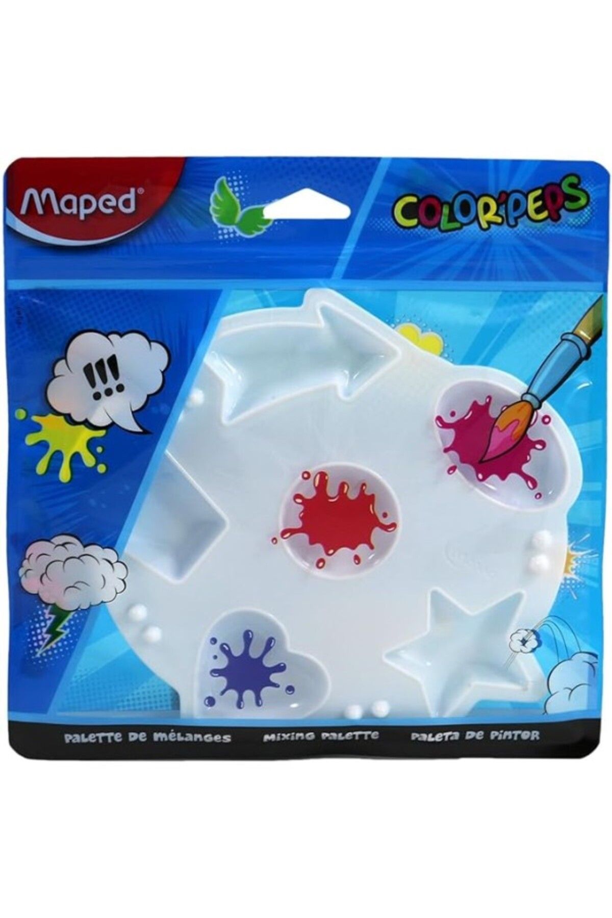ShopZum Maped 811410 Plastik Boya Paleti