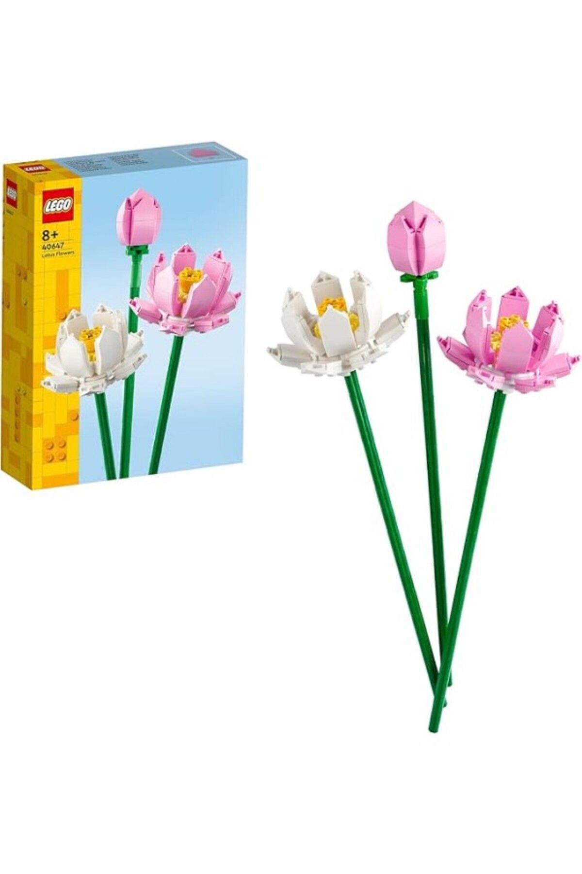 ShopZum Iconic Lotus Çiçekleri 40647 - Dekoratif, Koleksiyonluk Ve Sergilenebilir Çiçek Modeli Yapım
