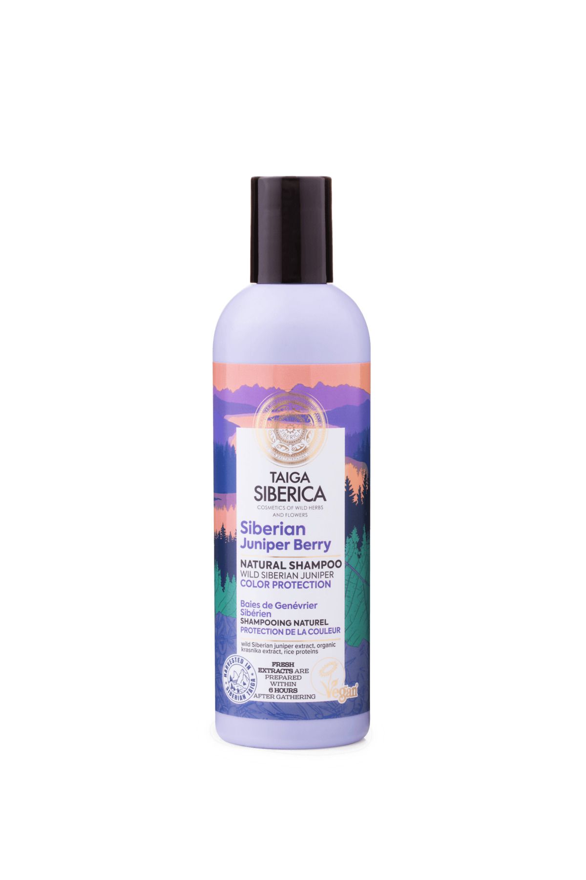 Natura Siberica TS Siberian Juniper Berry Natural Shampoo Color Protection, 270 ml