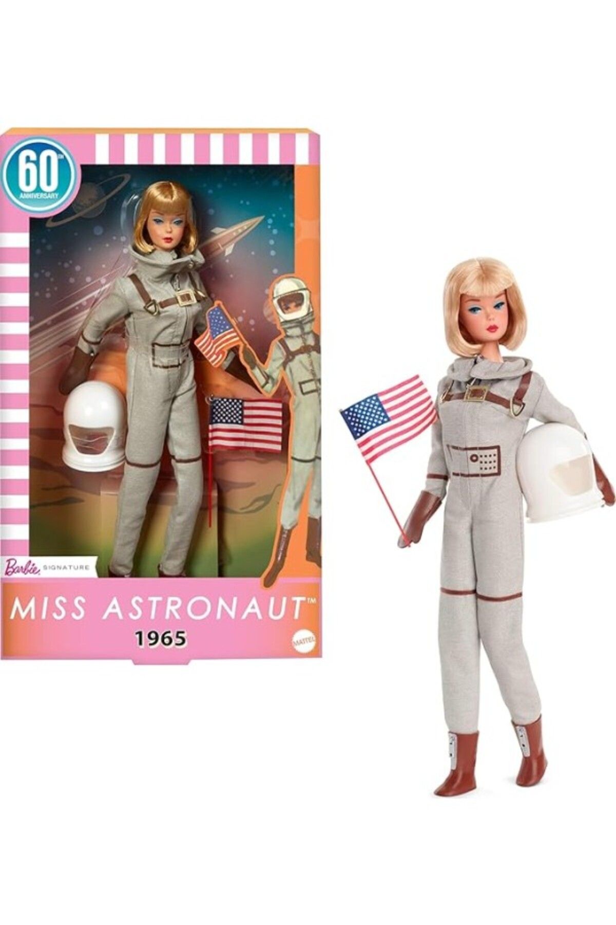 ShopZum Miss Astronaut™ Bebek Gümüş Uzay Kıyafeti, Uzay Botu Ve Astronot Kaskı Aksesuarıyla