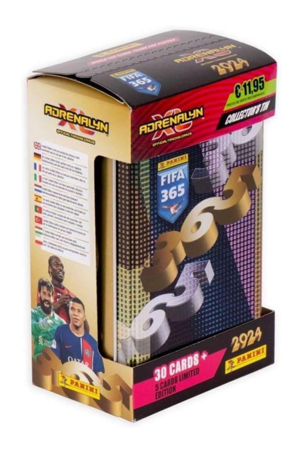 ShopZum Panini Fifa 365 Adrenalyn Xl 2024 Tin Box Futbolcu Kartları