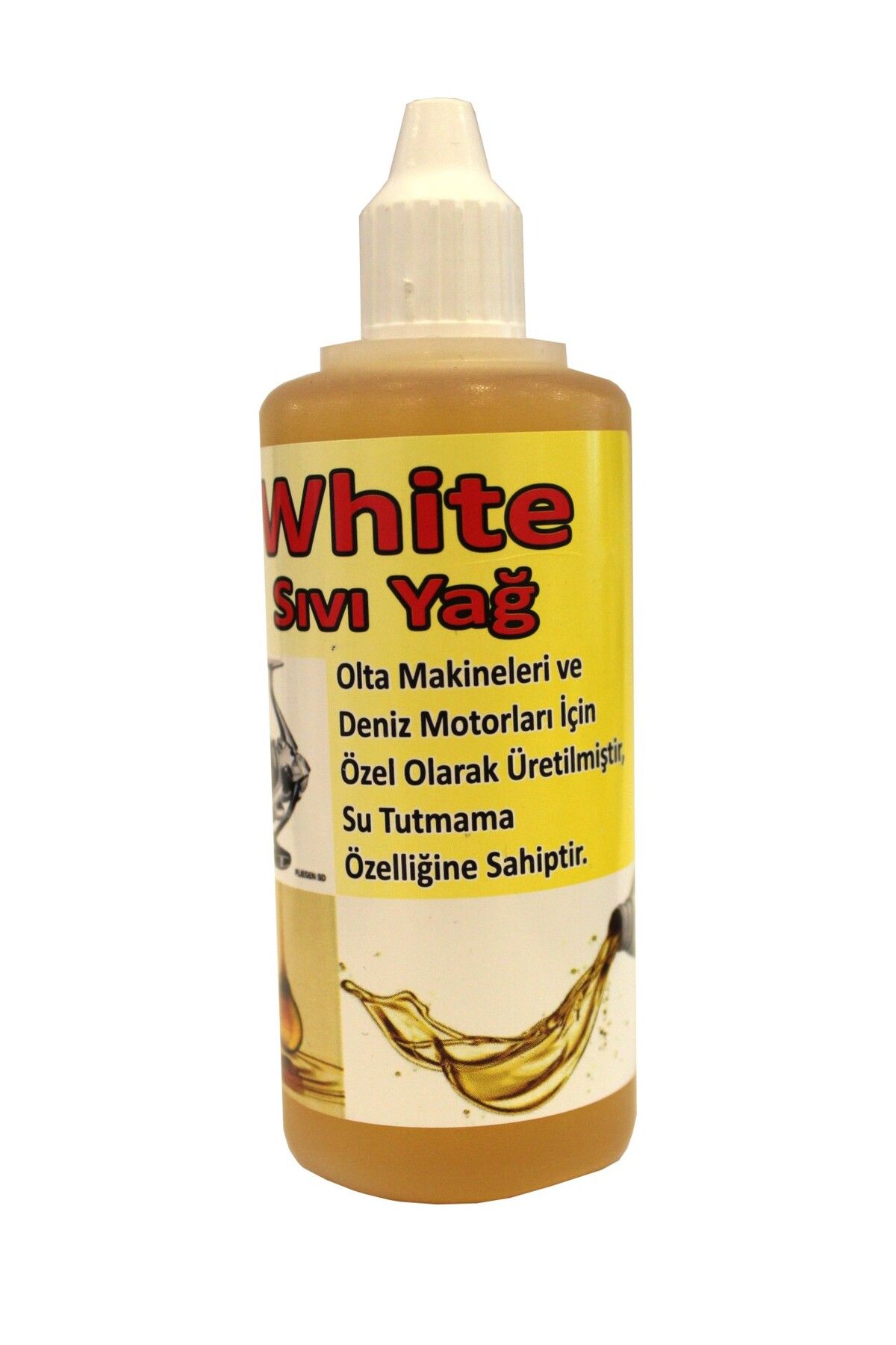 Kaptan Olta Makinesi Bakım Yağı Özel WG White Sıvı Yağ