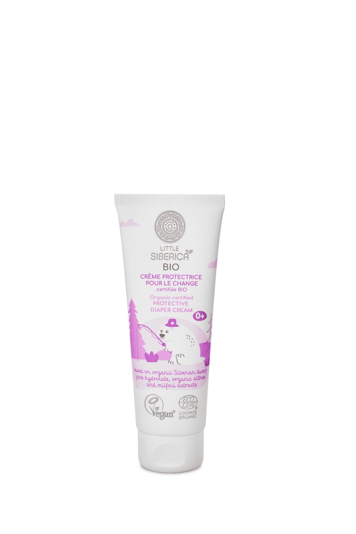 Natura Siberica LS BIO Organik Bebek Bezi Kremi, 75 ml – Doğal içerik Hassas Bakım