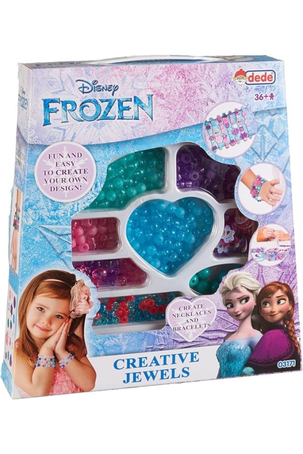 ShopZum Disney Frozen Büyük El Çantalı Takı Seti, +3 Yaş Için