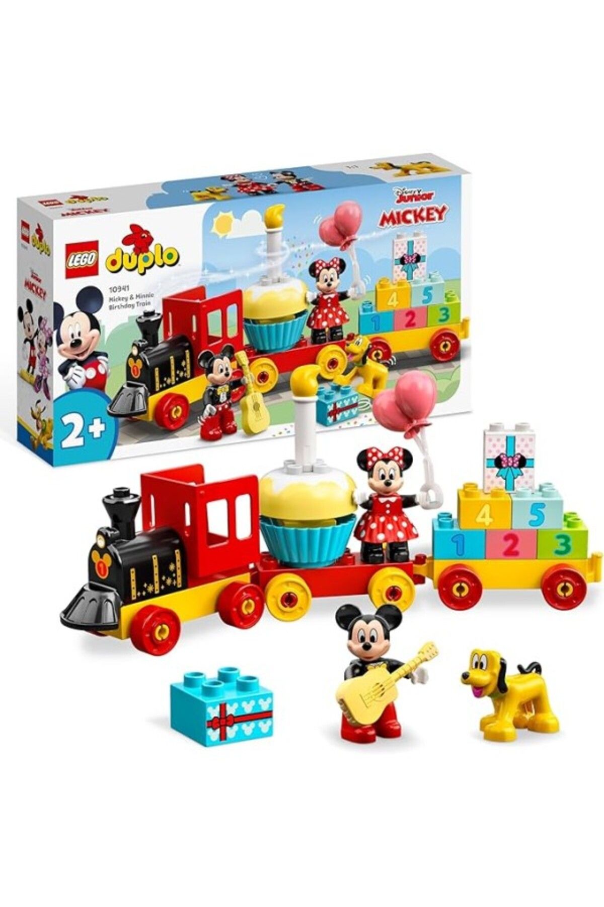 ShopZum Duplo ǀ Mickey Ve Minnie Doğum Günü Treni 10941-2 Yaş Ve Üzeri Çocuklar Rakamlı