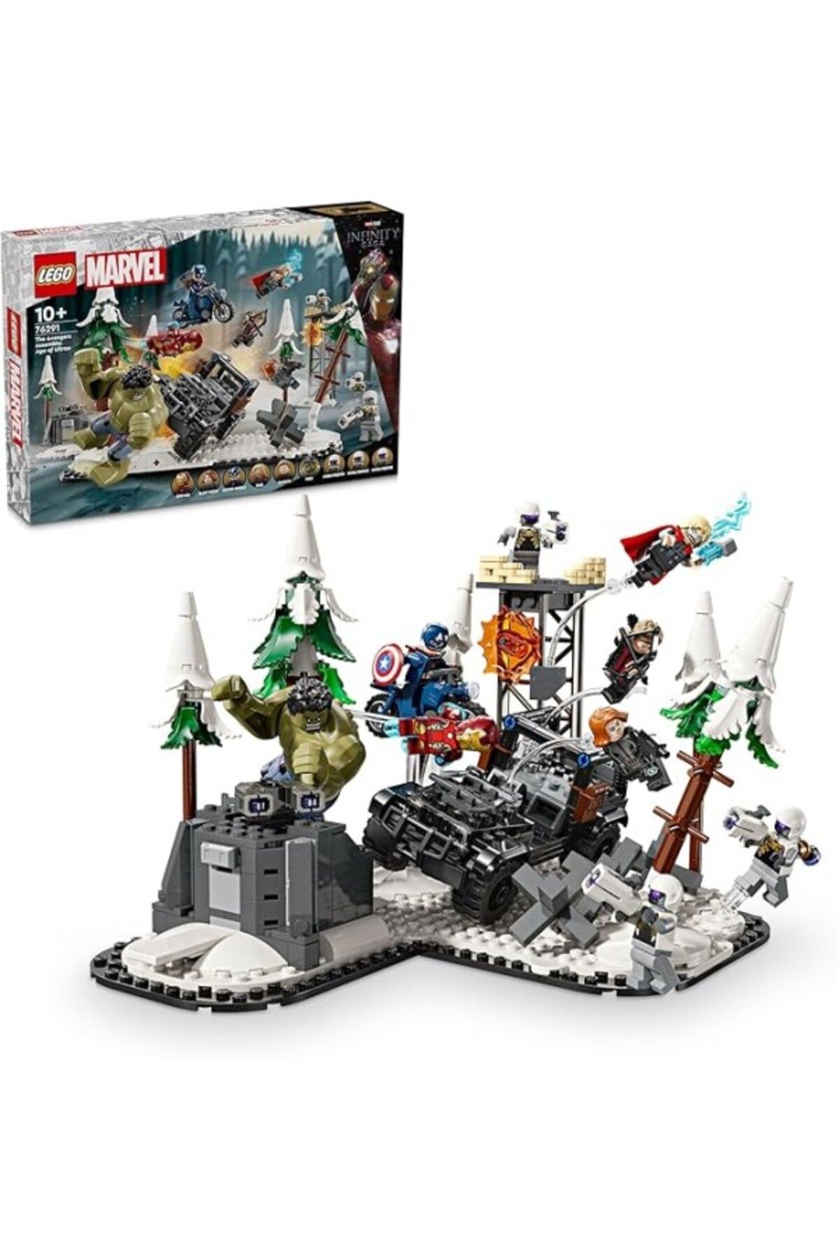 ShopZum Avengers Assemble: Ultron Çağı 76291 – 10 Yaş Ve Üzeri Süper Kahraman Sevenler İçin