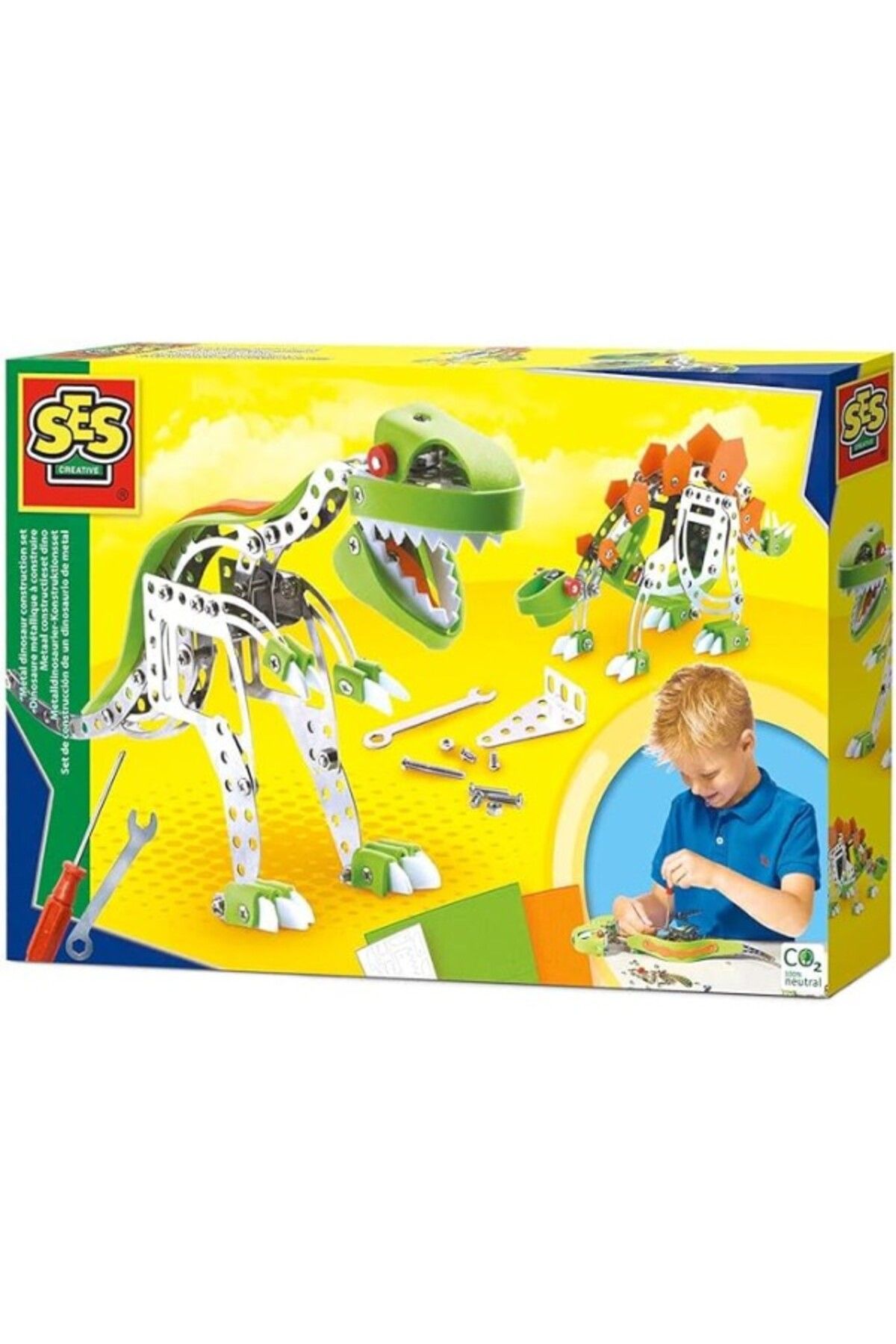 ShopZum Ses Creative Metal Montaj Seti, Dinozorlar