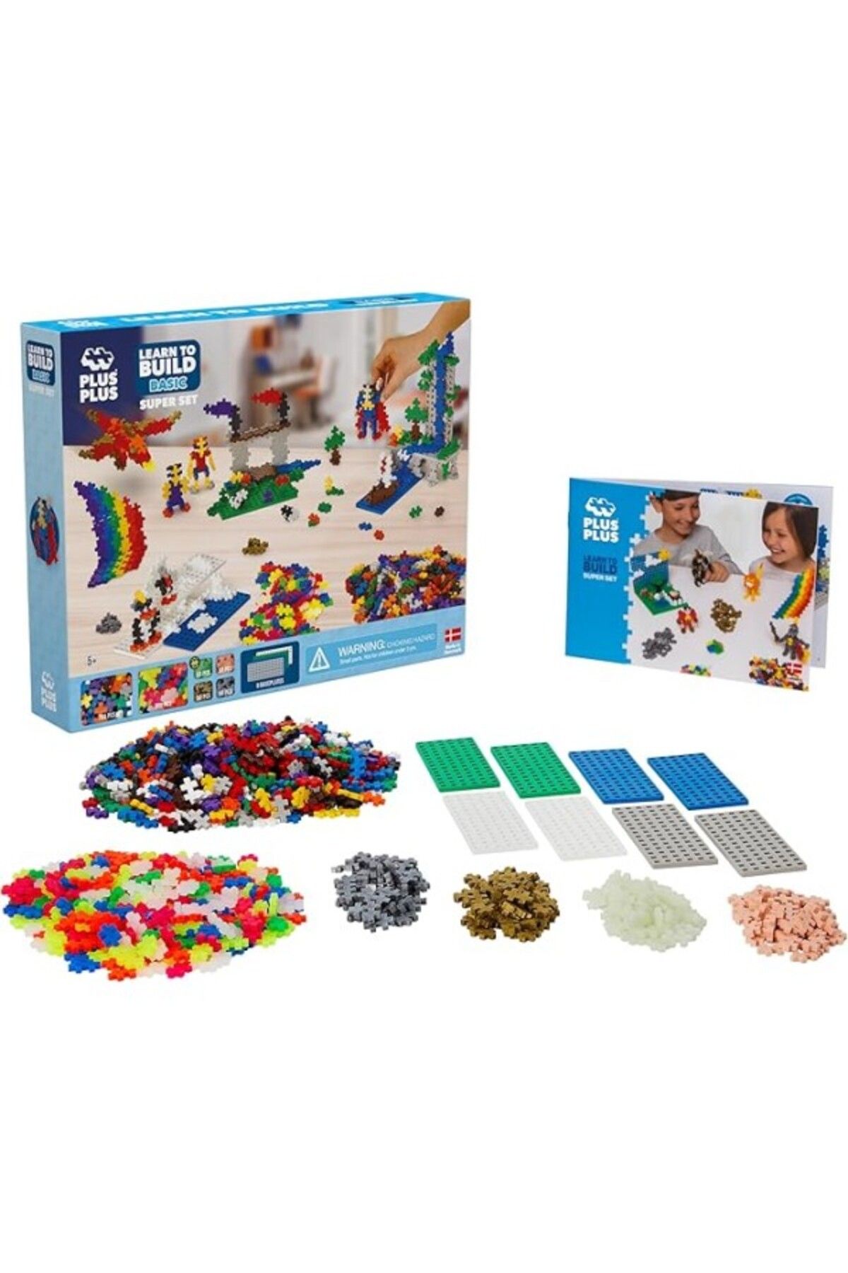 ShopZum 9603811 Mini Dahiyane Yapı Oyuncağı, Süper Yapı Taşı Seti, 1200 Parça, Renkli