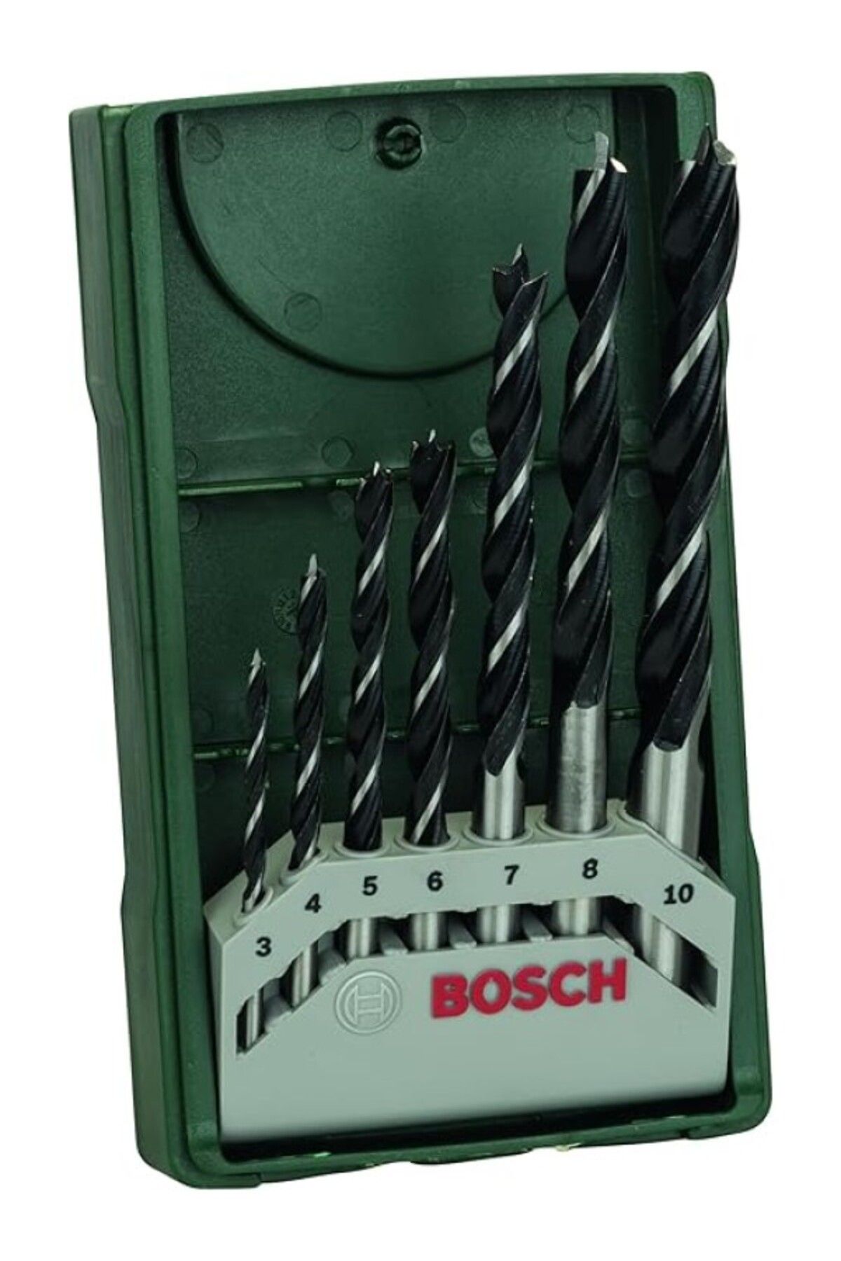 ShopZum Professional Accessories Ahşap Matkap Uçu, Yeşil, 7 Adet