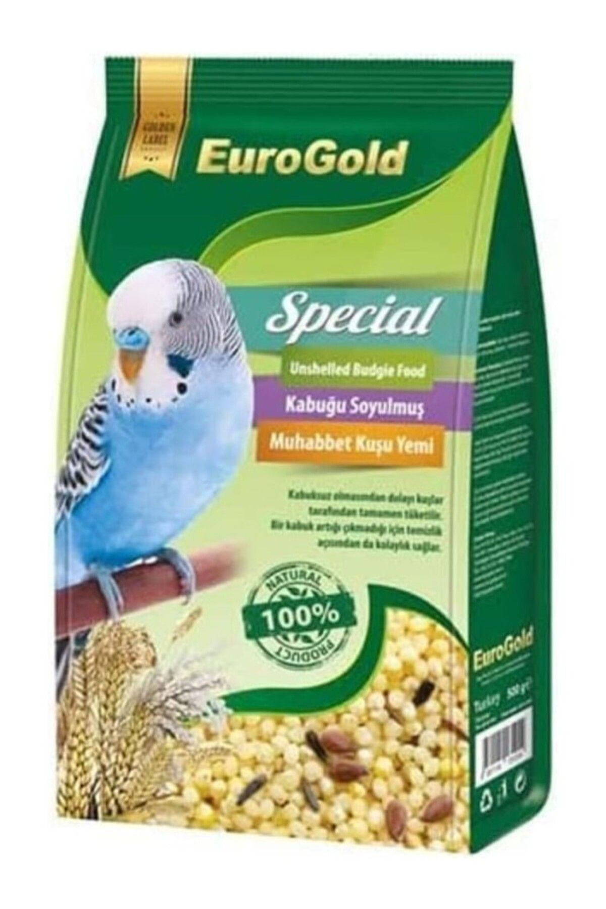 ShopZum Special Kabuksuz Muhabbet Kuşu Yemi, 500 Gr