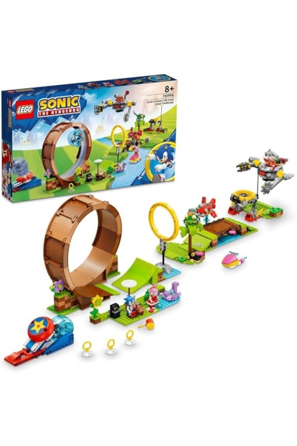 ShopZum Sonic The Hedgehog Sonic Green Hill Zone Daire Engeli 76994 (802 Parça)