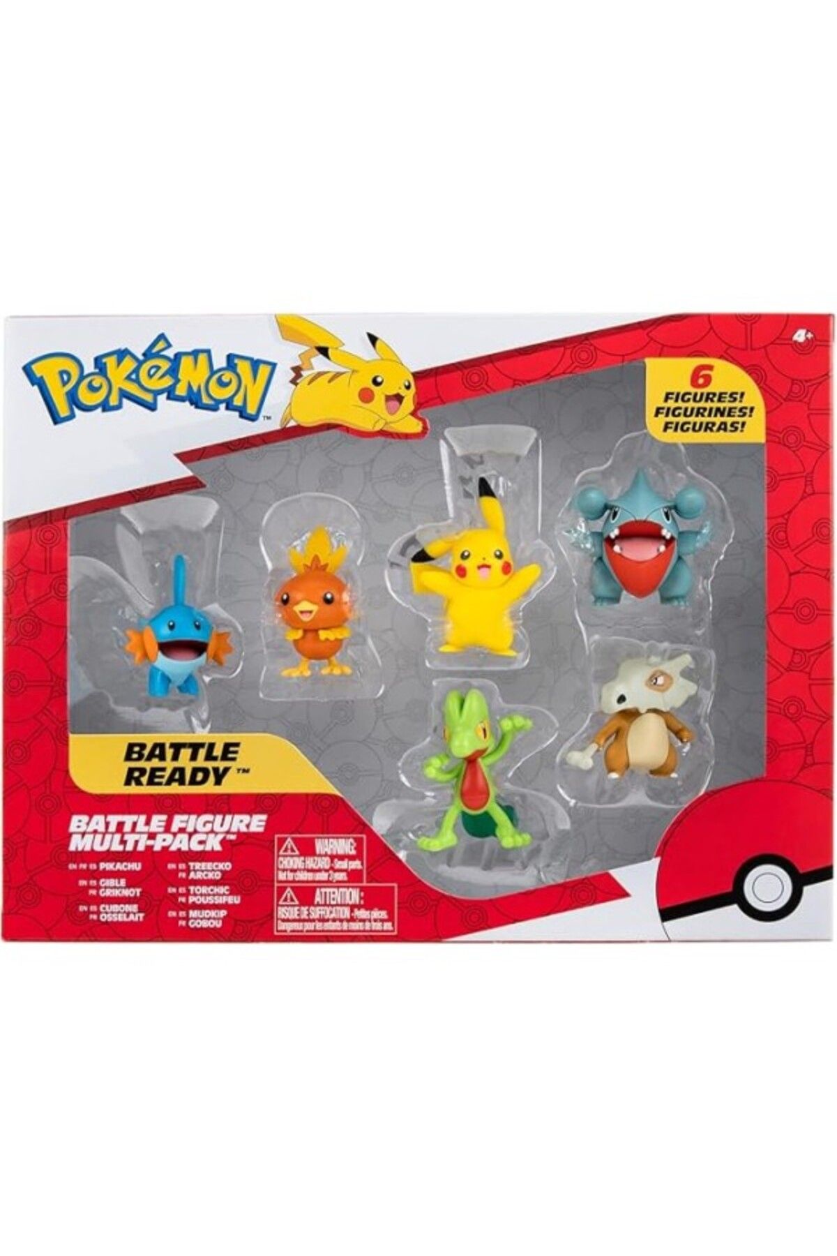 ShopZum Pokemon Battle 6'Lı Figür Seti Seri-1
