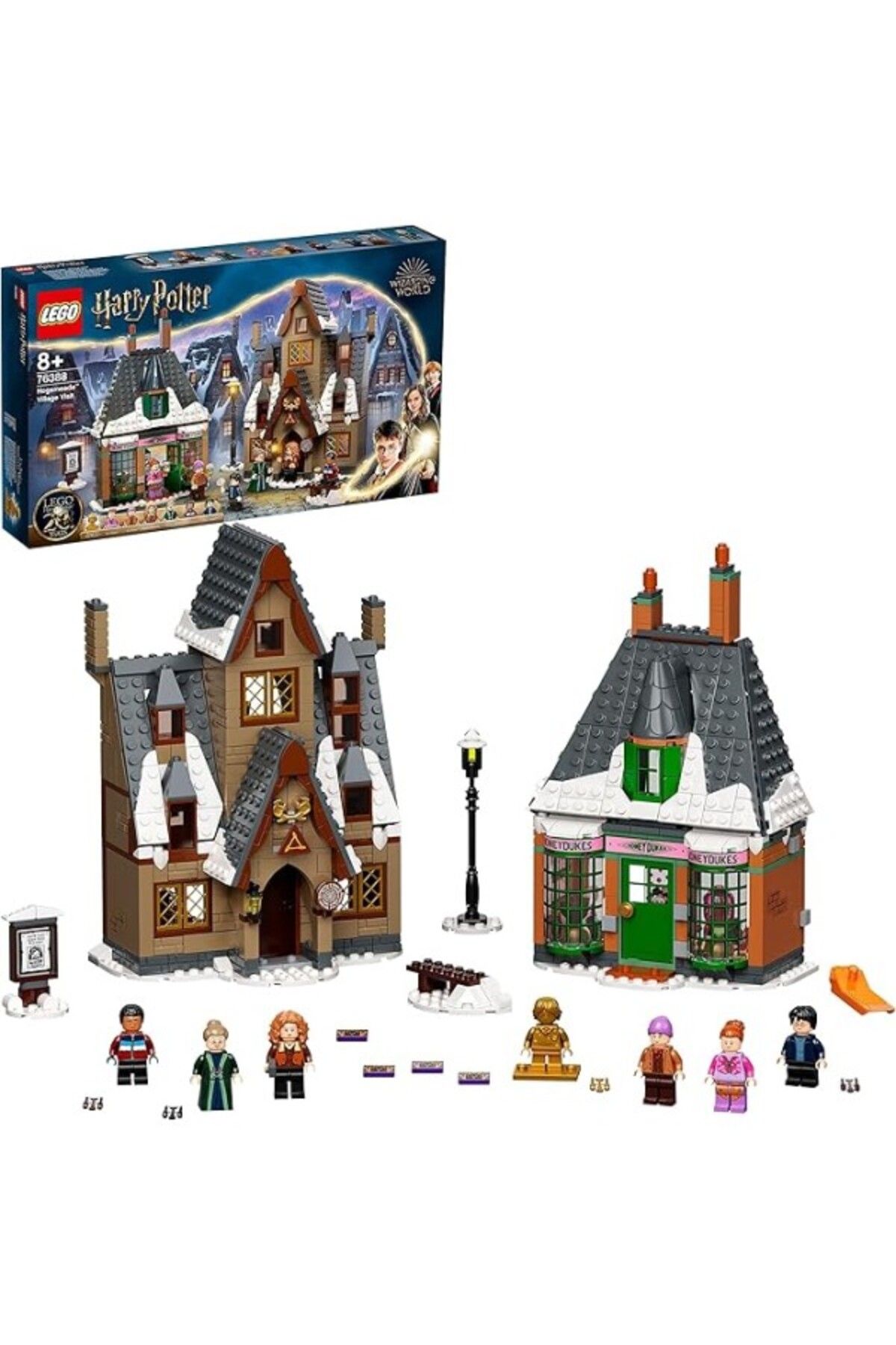 ShopZum Harry Potter Hogsmeade Köyü Ziyareti 76388-8 Yaş Ve Üzeri İçin Balyumruk Şekerci Dükkanı İçeren