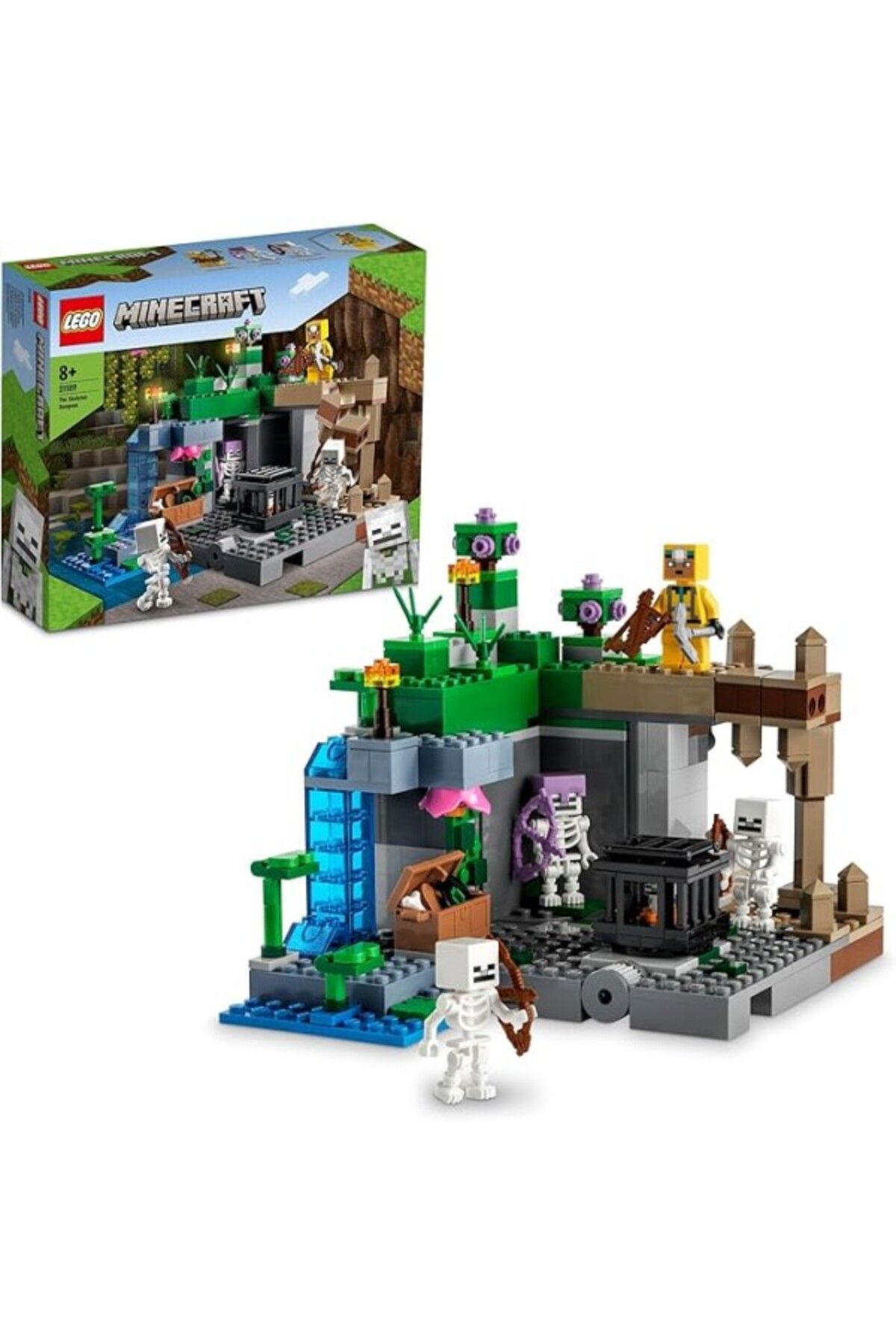 ShopZum Lego Minecraft 21189 The Skeleton Dungeon