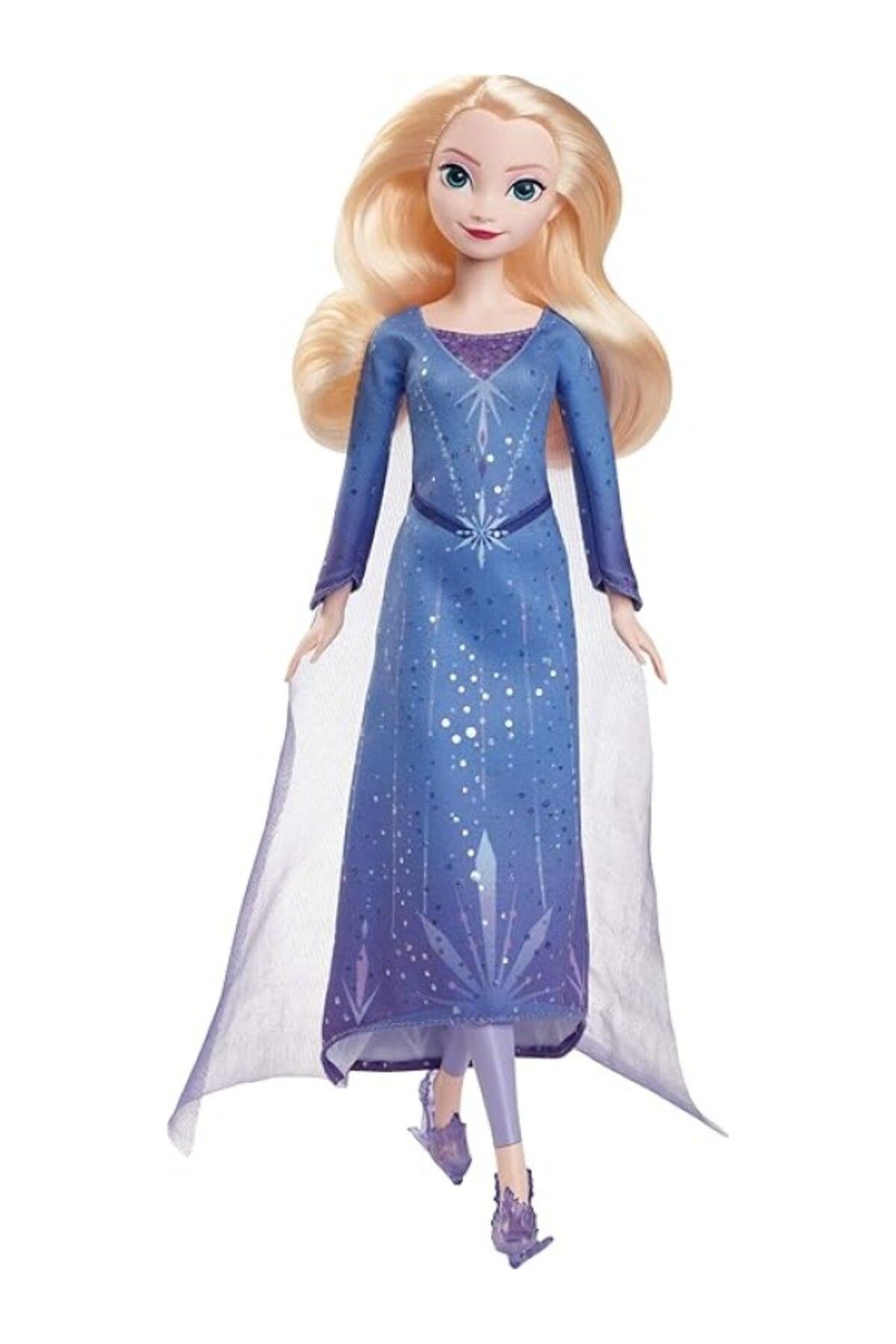 ShopZum Karlar Ülkesi Buz Pateni Temalı Elsa Bebek, 3Y+, Jbg53