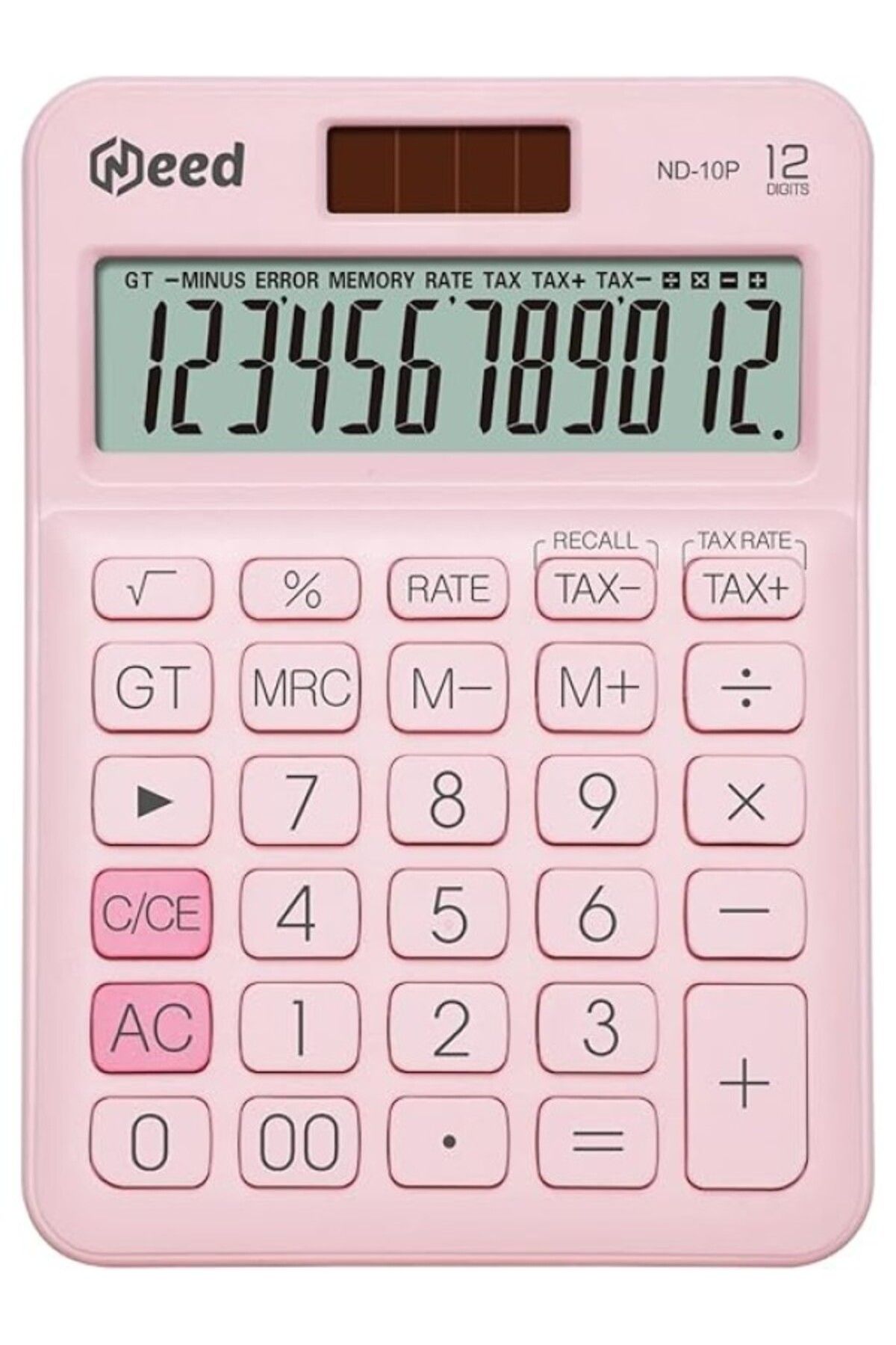 ShopZum Nd-10P Pastel Pembe Hesap Makinesi