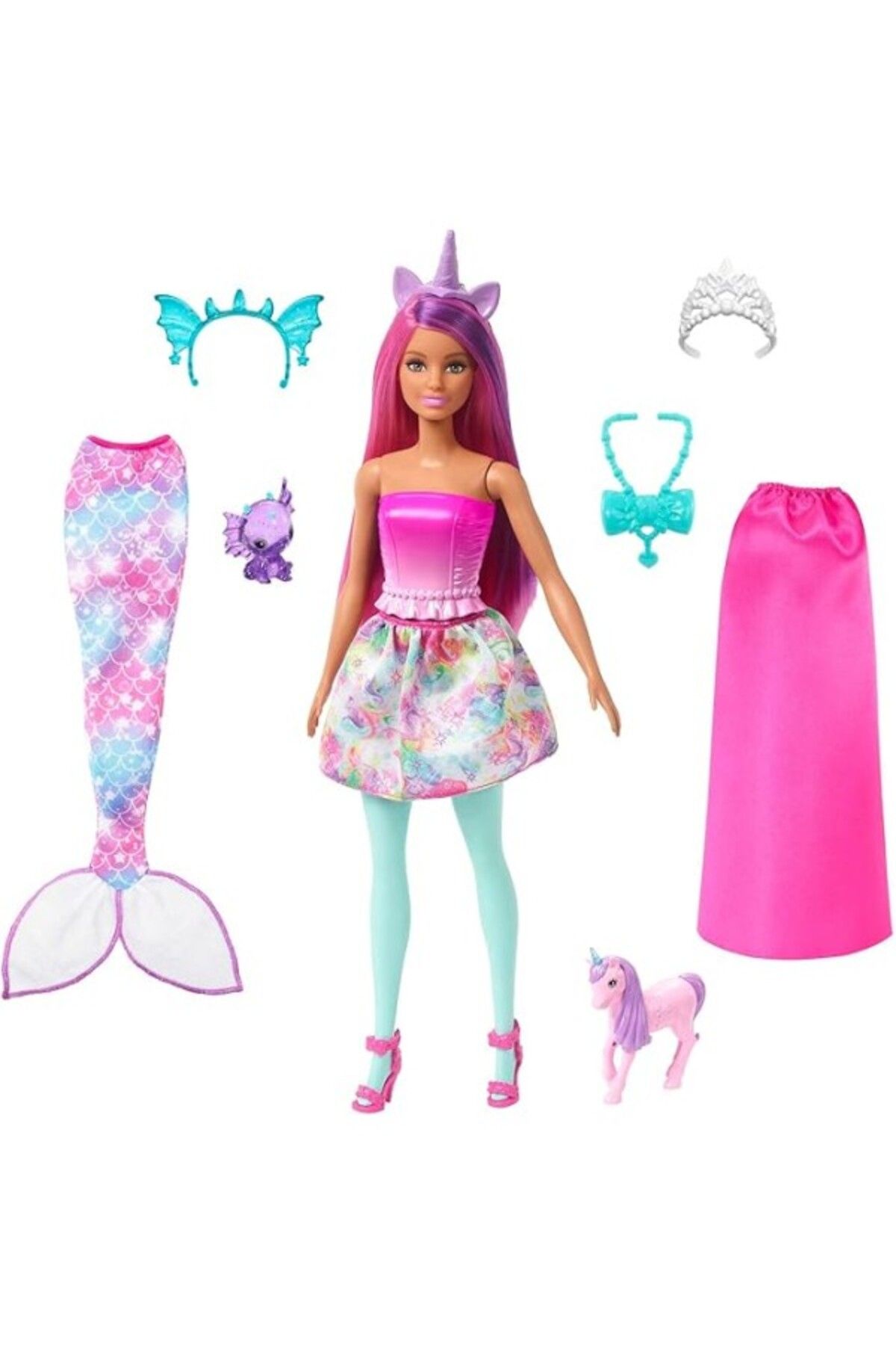 ShopZum Barbie™ Dreamtopia Bebek Ve Aksesuarlar Bebek Ve Evcil Hayvanları, Kıyafetli Bebek, Deniz