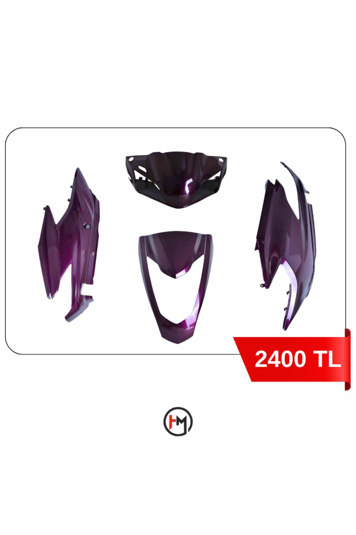 Honda Activa S Grenaj Seti Mavi Renkli Eski Model mor