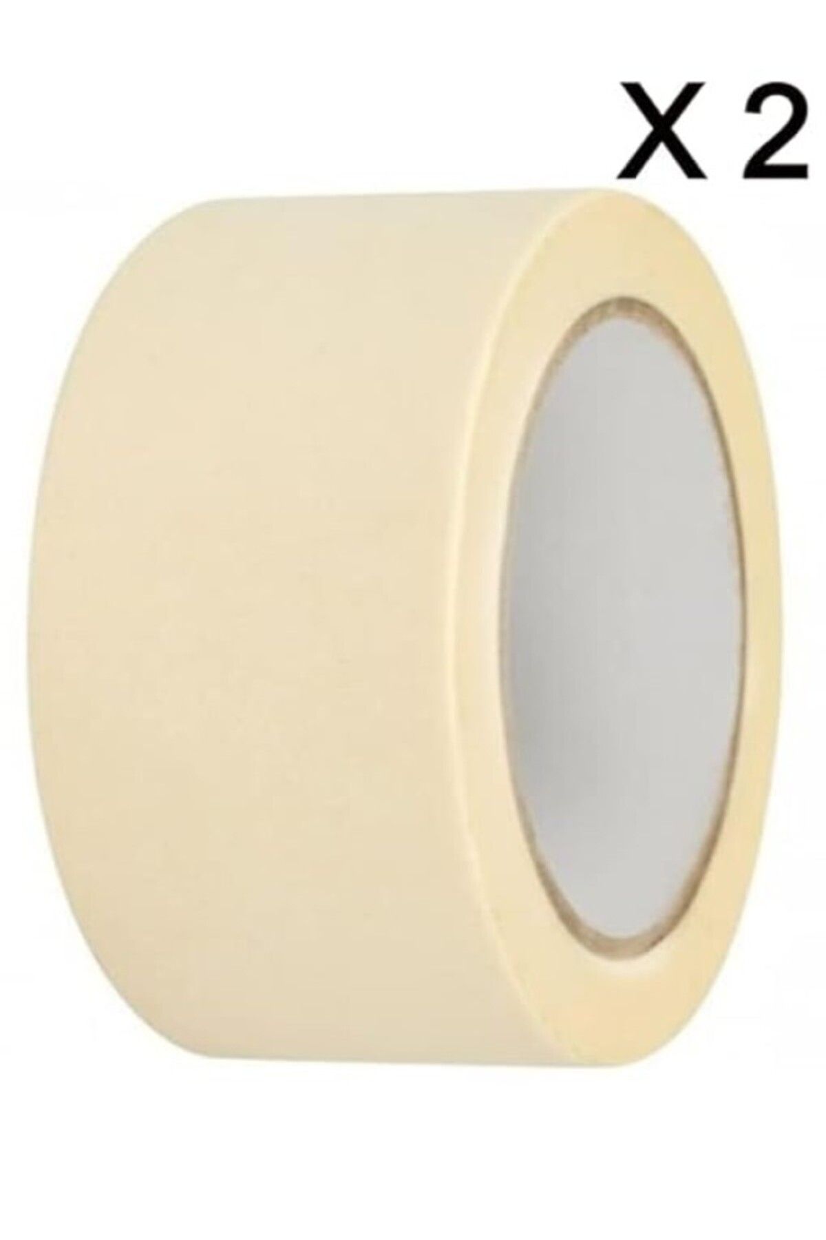 ShopZum Nistabolje 2 Adet Kağıt Bant 48Mm Maskeleme Bandı Boya Bandı