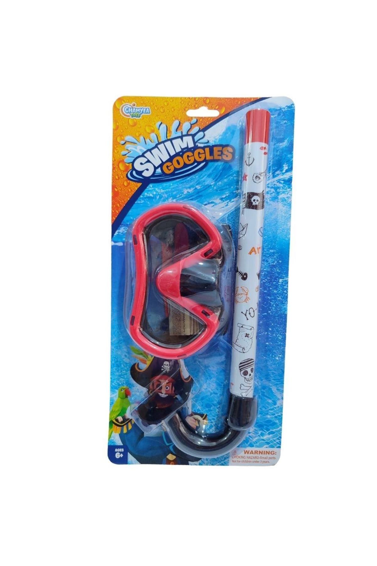Kelebek Oyuncak Korsan Temalı Maske Şnorkel Seti 6+