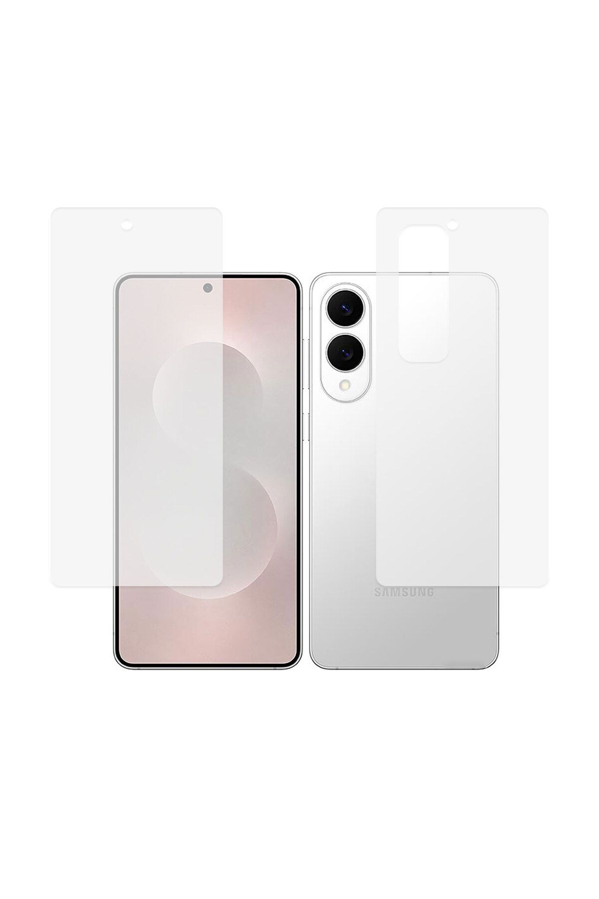 Microcase Samsung Galaxy S25 EDGE Full Ön Arka Kaplama Koruma Filmi - AL3279