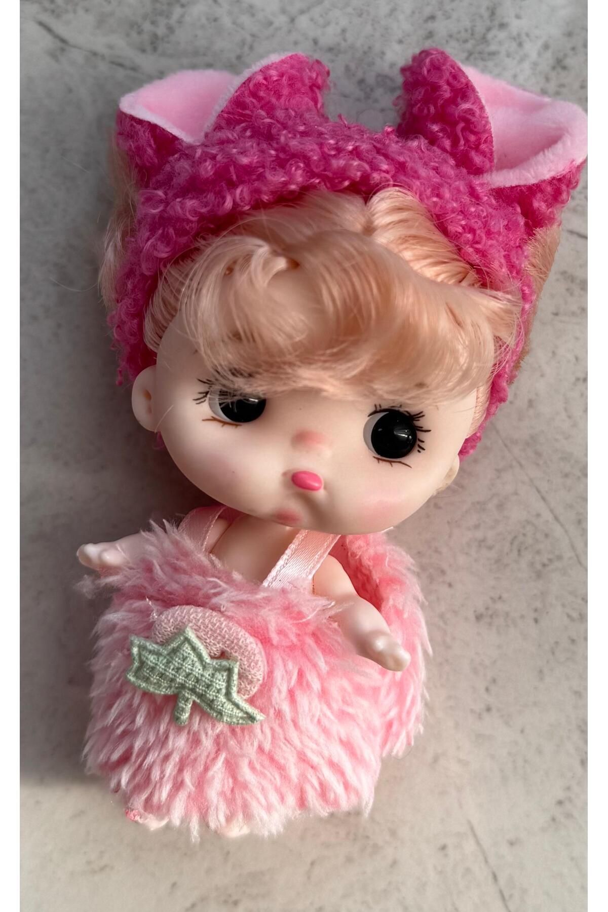 Bumelo Hayvan Kostümlü 1 adet Mini Hayvan Bebek Gerçekçi PVC Yaşlar 3+