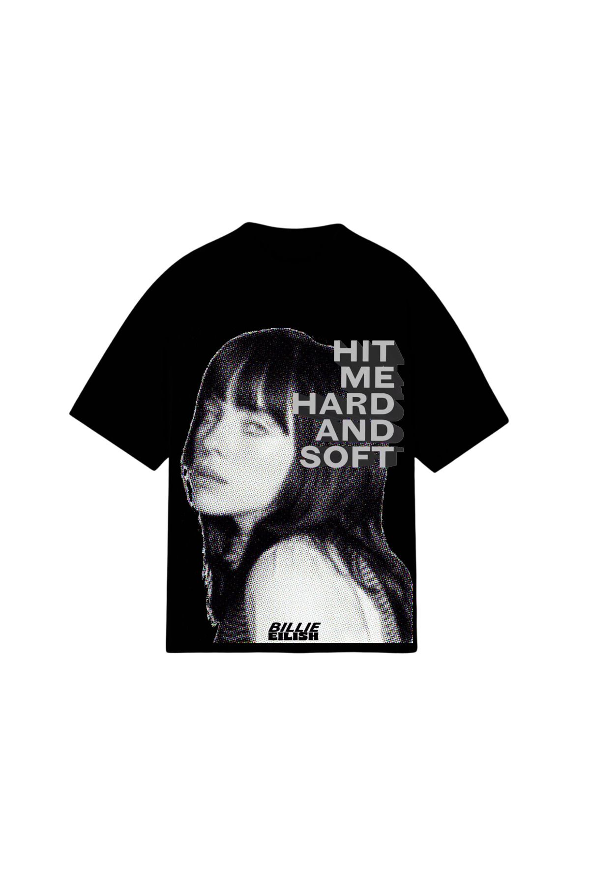 Urbanstadt Billie Eilish Hard and Soft Oversized Tshirt