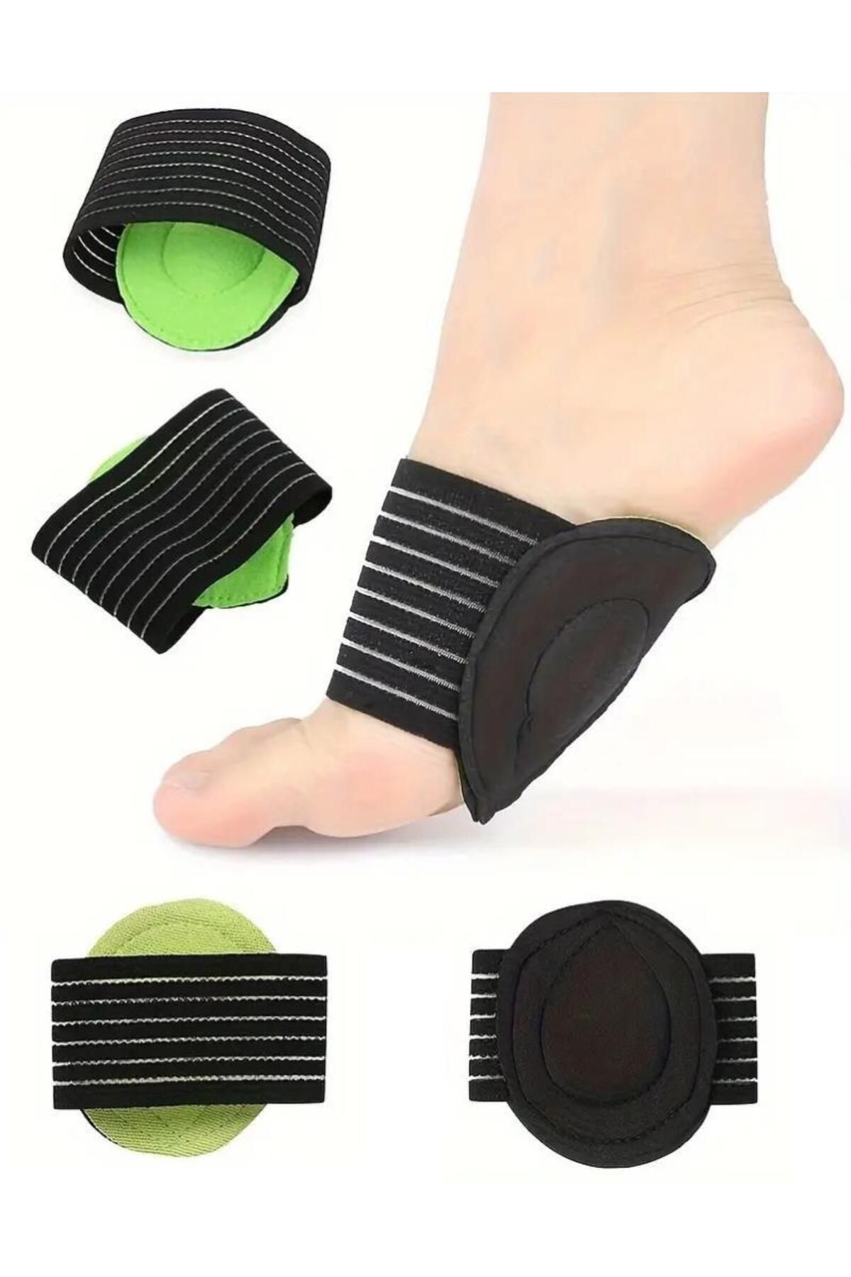 AboutThePerfect Esnek Düz Taban Destek Pedi Çift Seti, Rahat Ayaklar İçin Optimal Destek