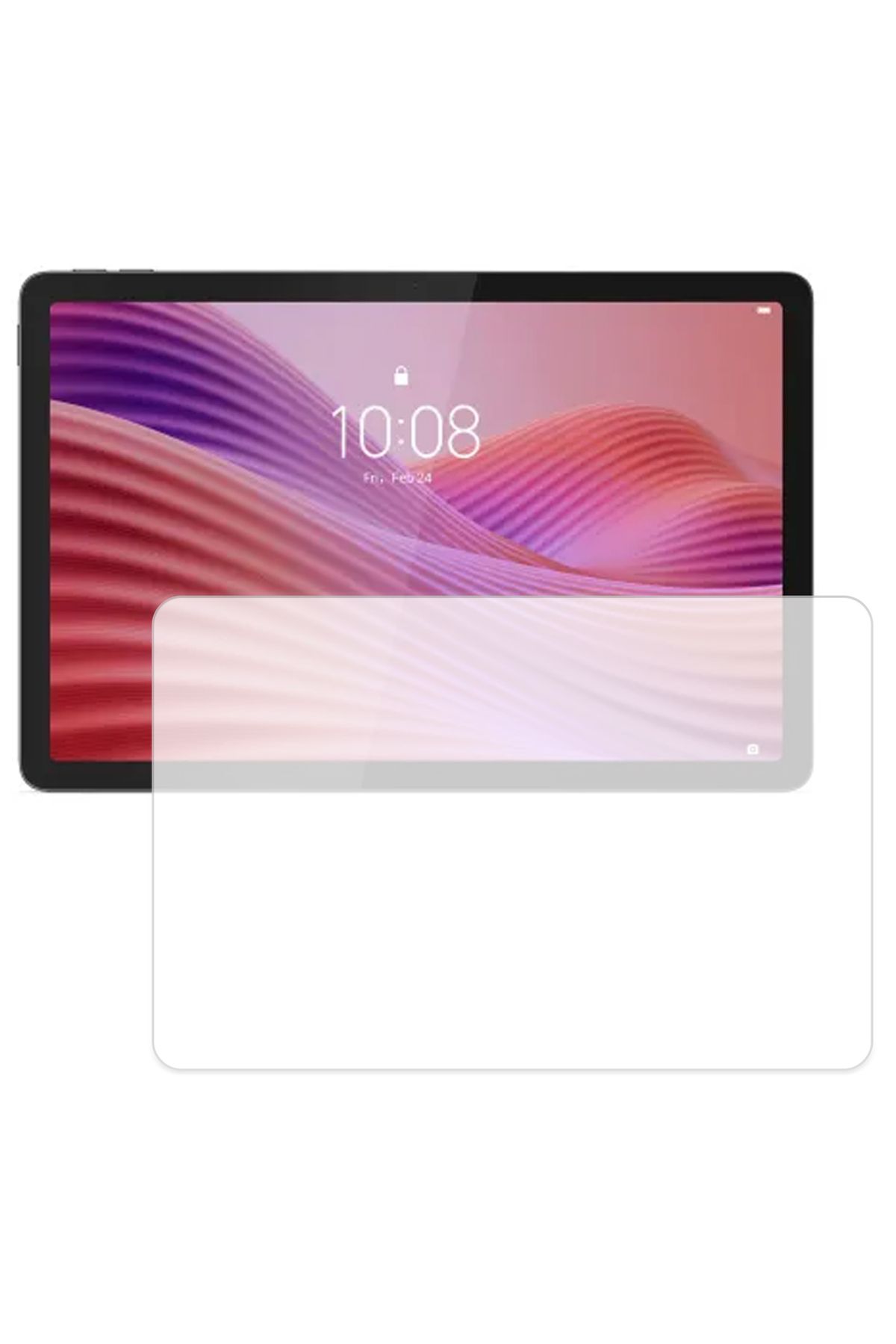 Microcase Lenovo Tab TB331FU 2025 10.1 inch Tablet ile Uyumlu Tempered Glass Cam Koruma - AL8101