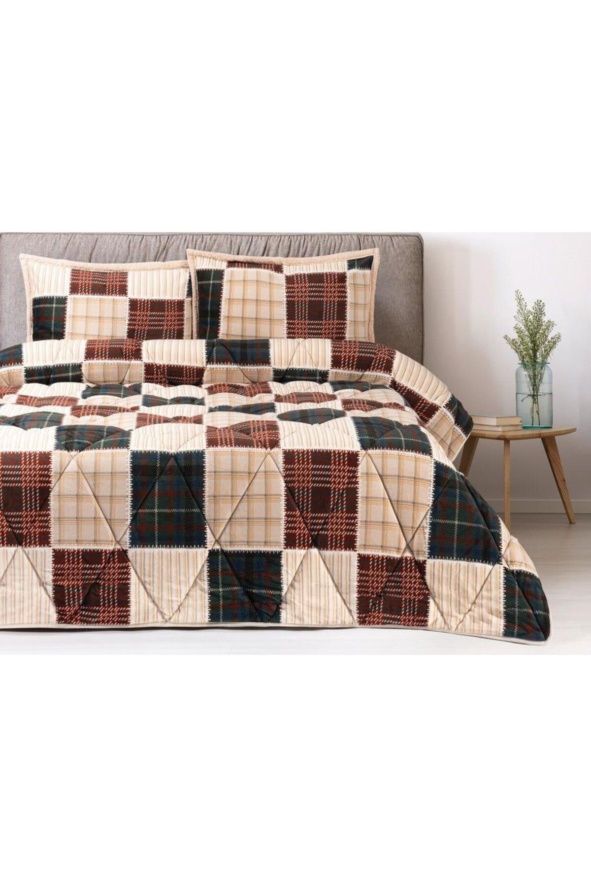 YÜNTEKS Merinos Comforter Tek Kişilik Yorgan Seti