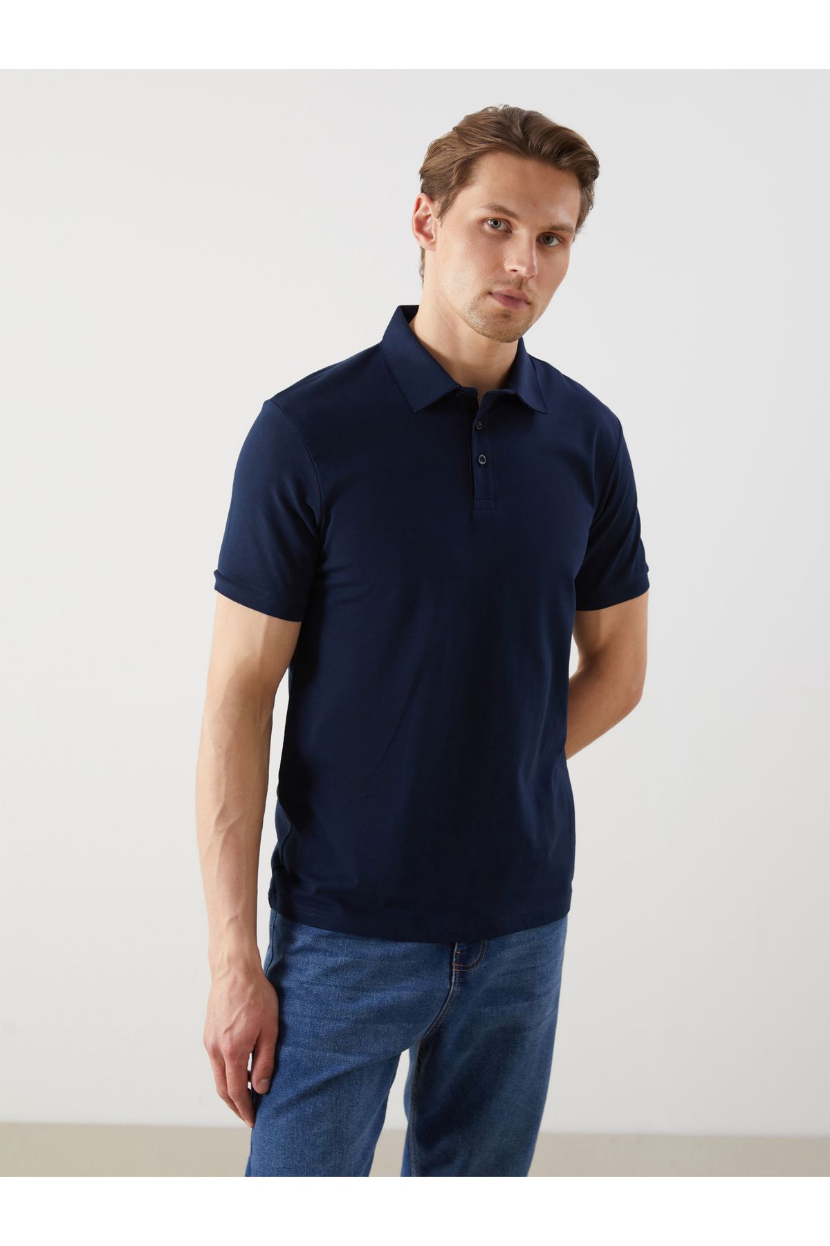 LC Waikiki Polo Yaka Kısa Kollu Erkek Tişört