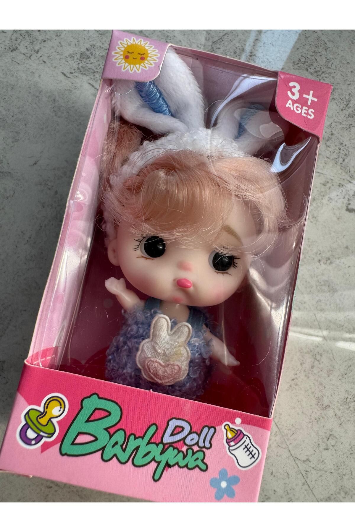 Bumelo Hayvan Kostümlü 1 adet Mini Hayvan Bebekleri Gerçekçi PVC Yaşlar 3+