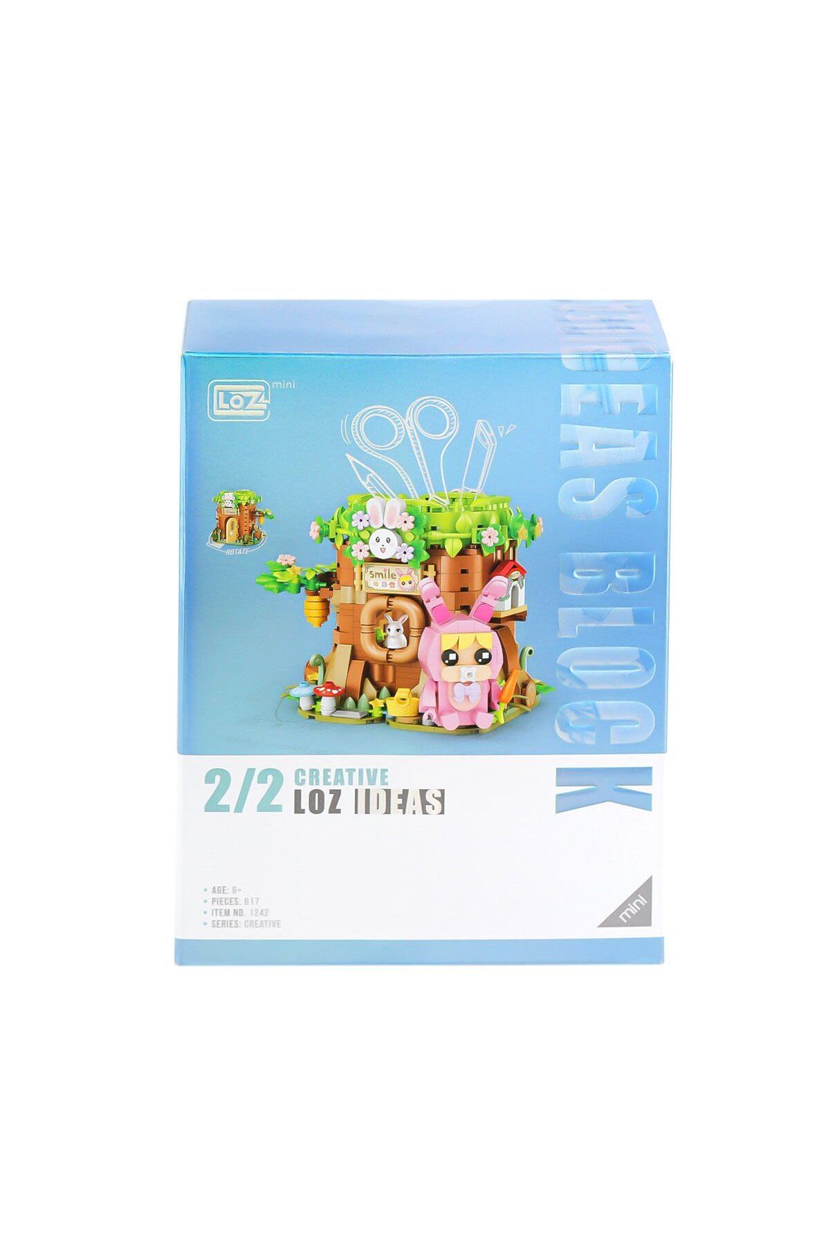 NillyToys LZ1242 LOZ Kalemlik Blok Seti 617 Parça -Vagon life