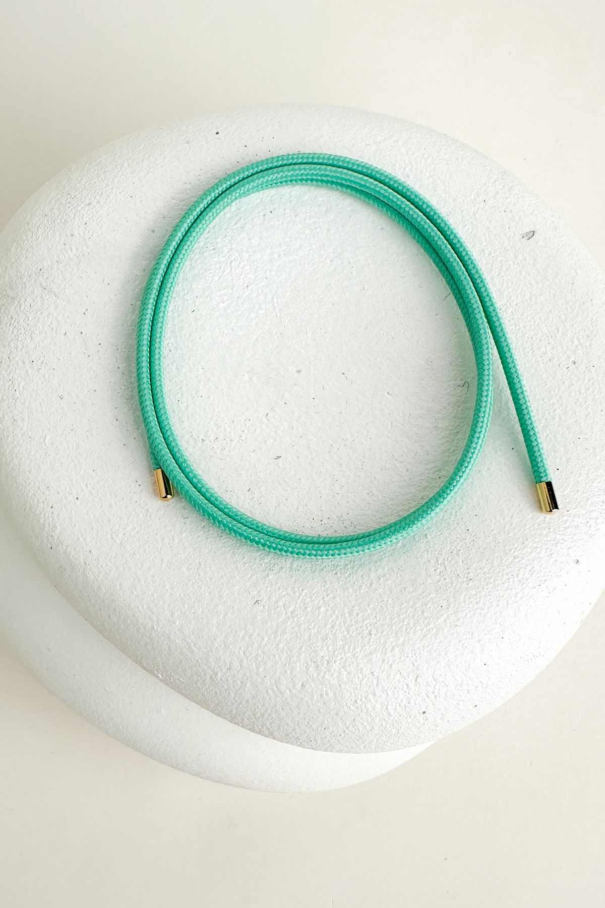 Modex Renkli Mıknatıslı Dolamalı İp Bileklik Kolye Halhal (50cm)