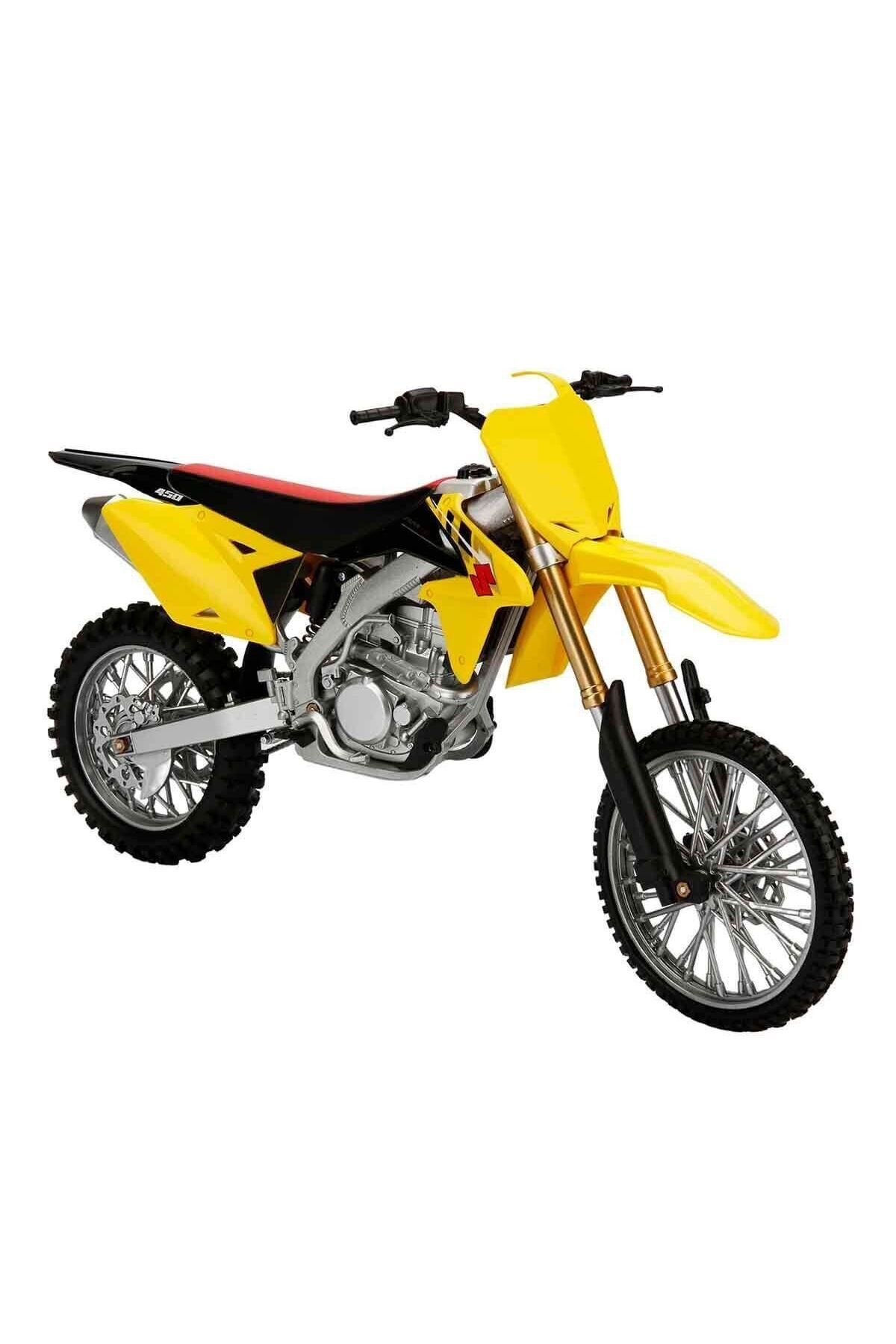Easy Tedarik 49473 1:6 Suzuki RM-Z450 Model Motosiklet -Sunman