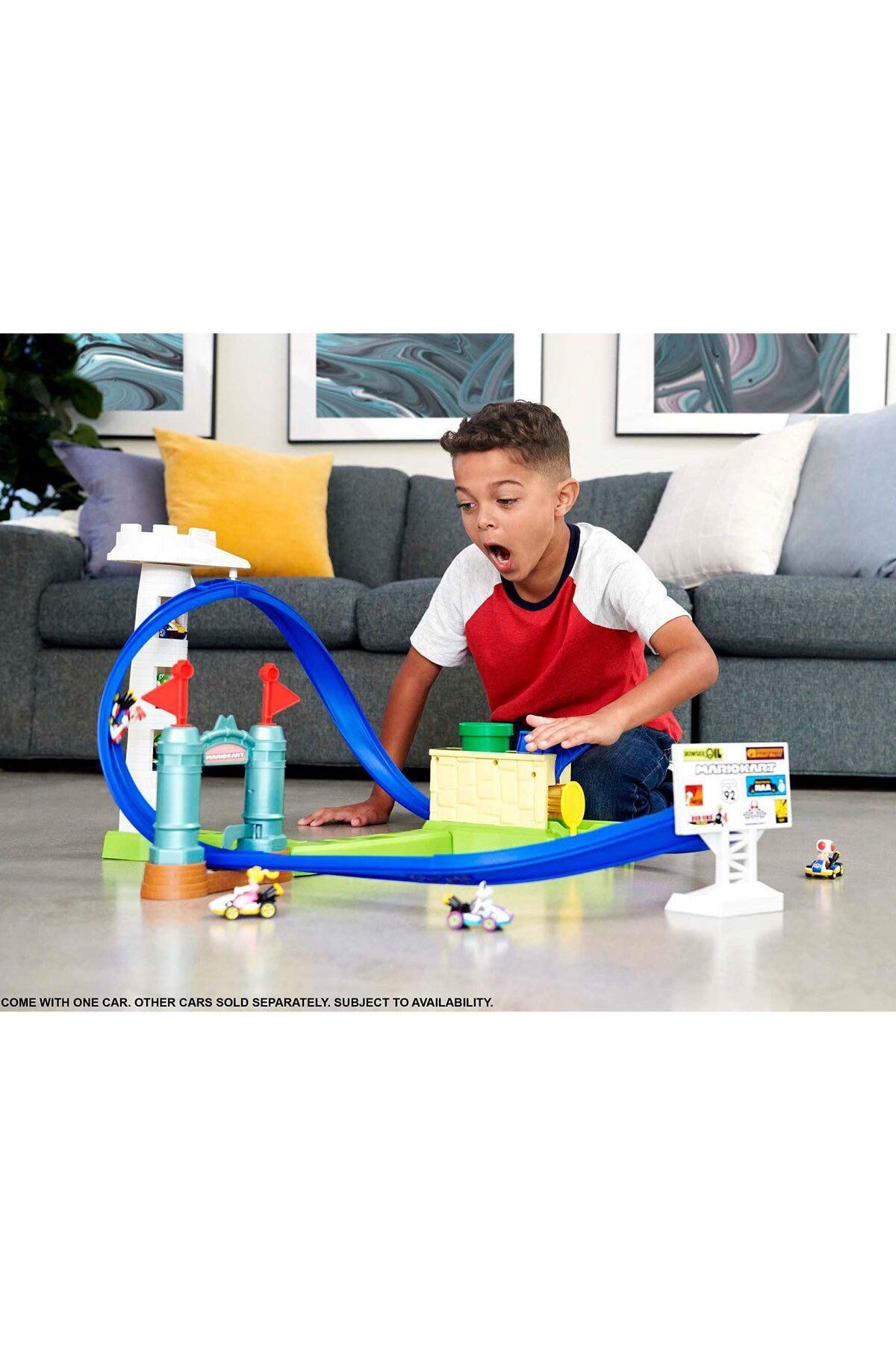 HOT WHEELS HGK59 HW Mario Kart Keskin Dönüşler Pist Seti /Hot Wheels fotoğrafı 6 (önizleme)